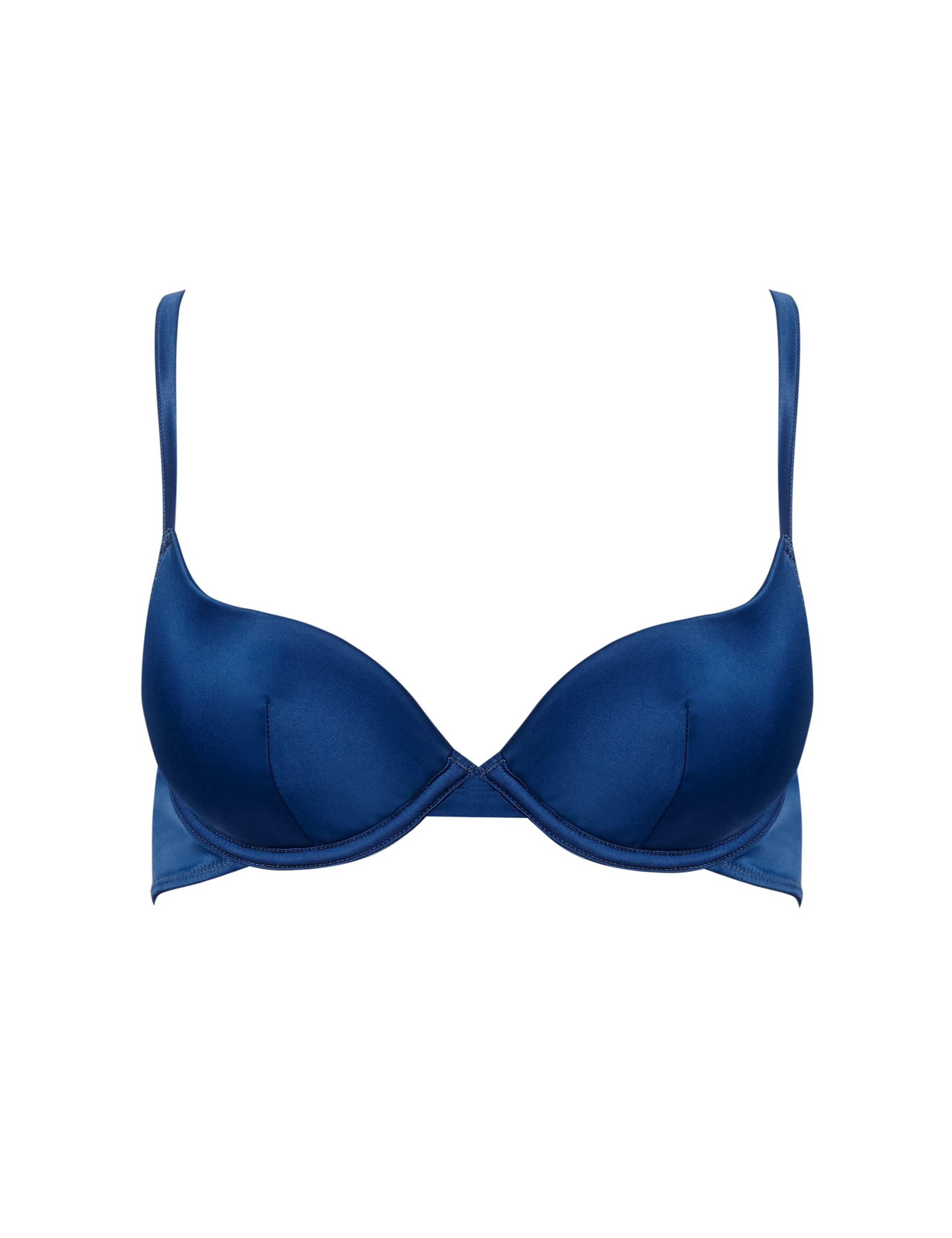 Verona Satin Wired Push-Up Bra (B-F) 2 of 3