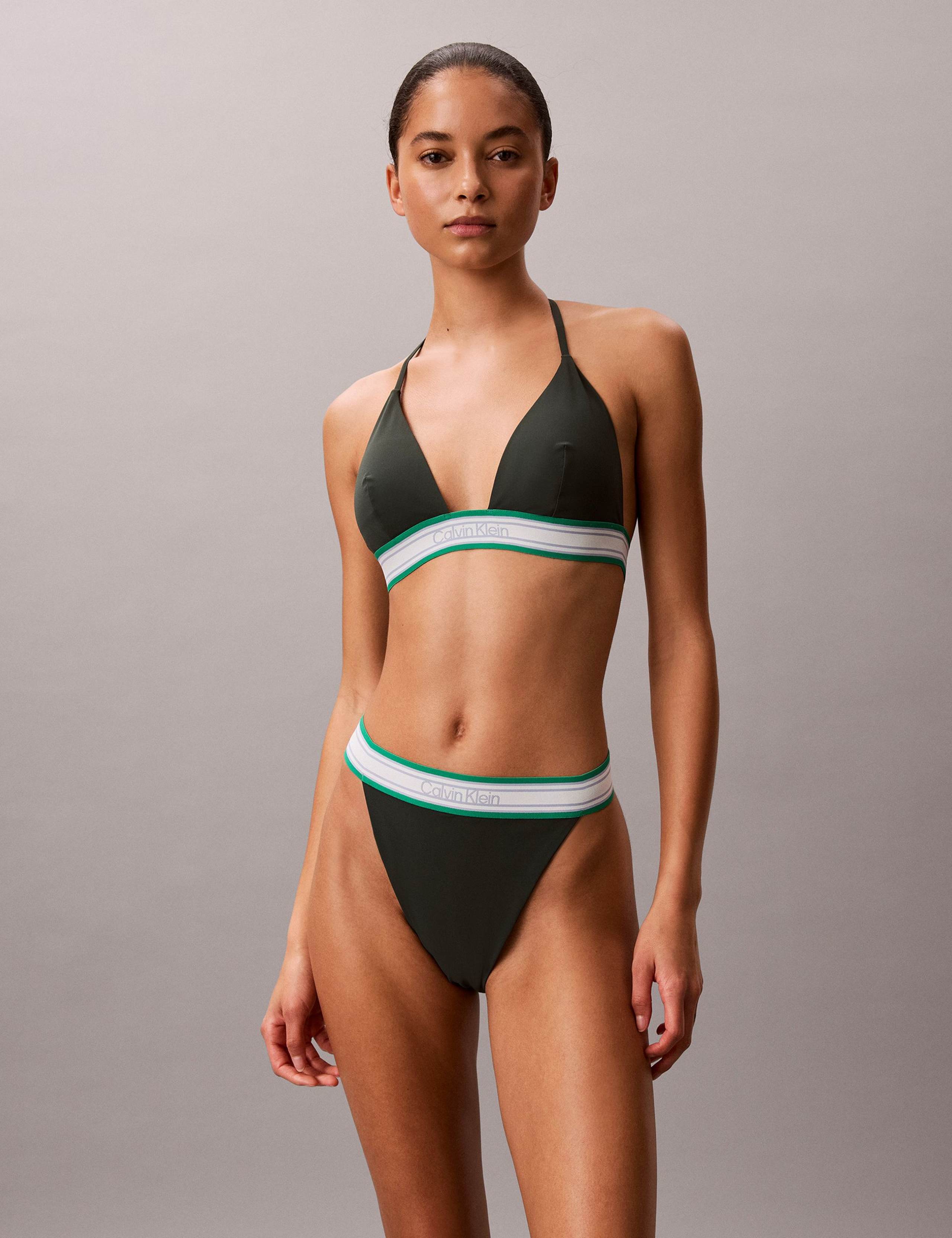 Icon Stripe High Leg Bikini Bottoms 2 of 6