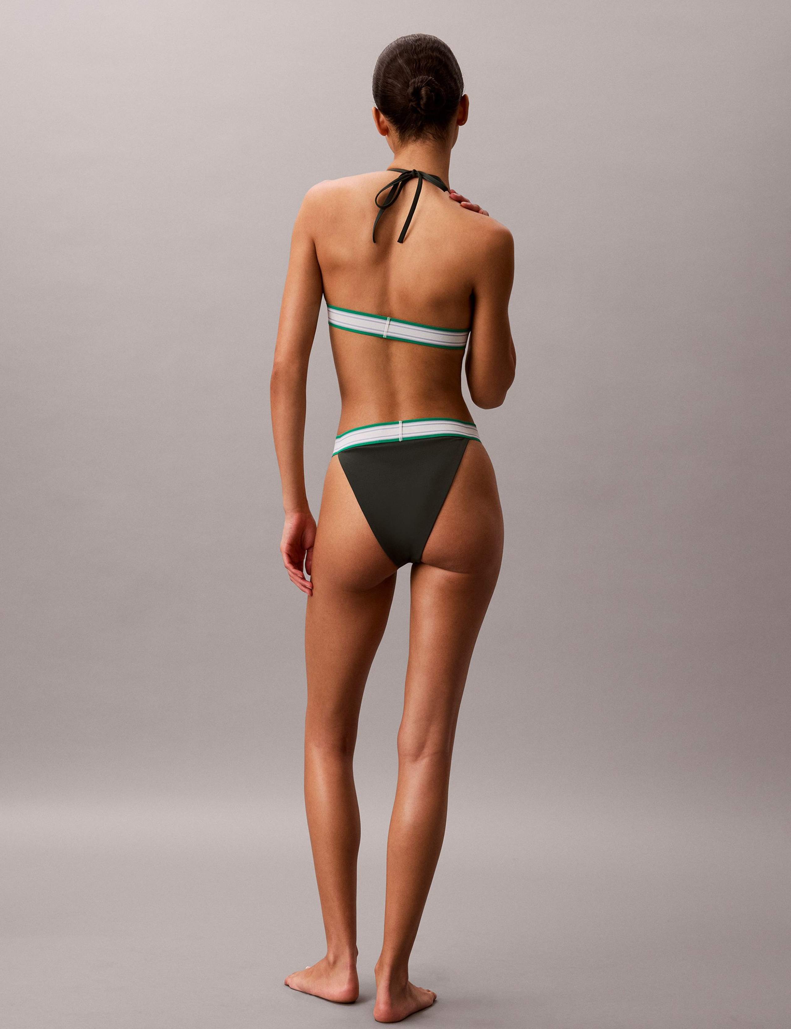 Icon Stripe High Leg Bikini Bottoms 4 of 6