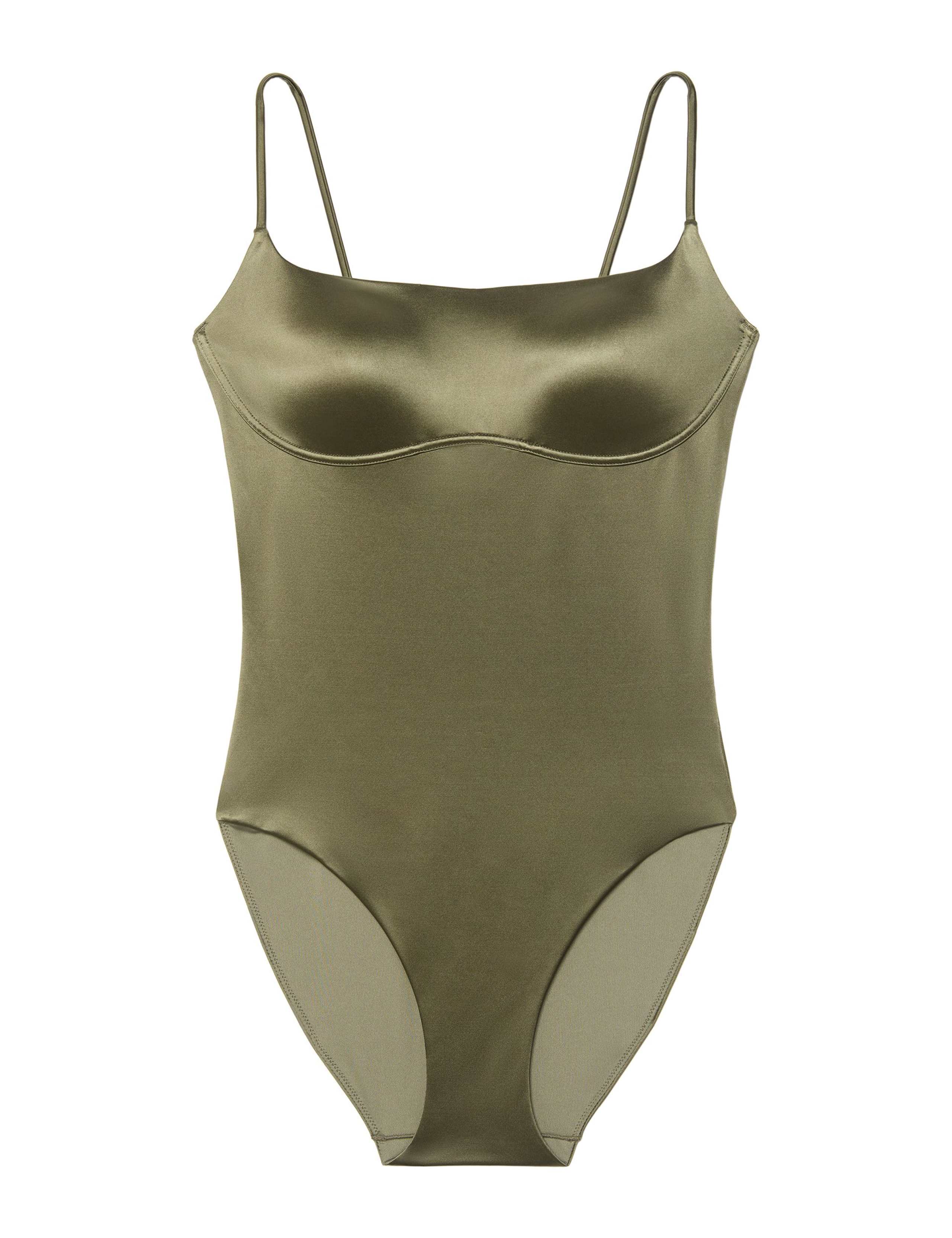Shine Square Neck Swimsuit 2 of 6