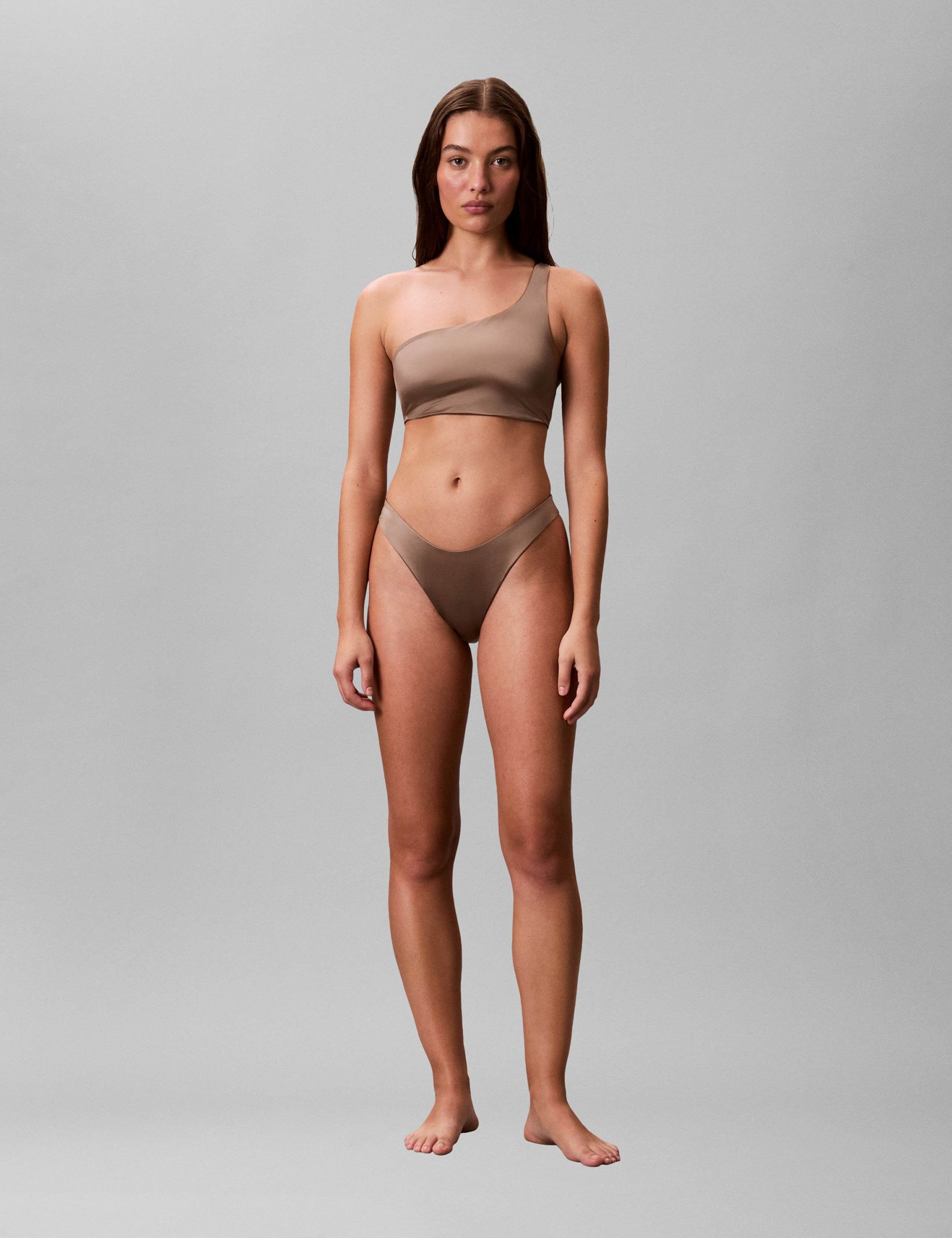 Shine One Shoulder Bikini Top 1 of 6