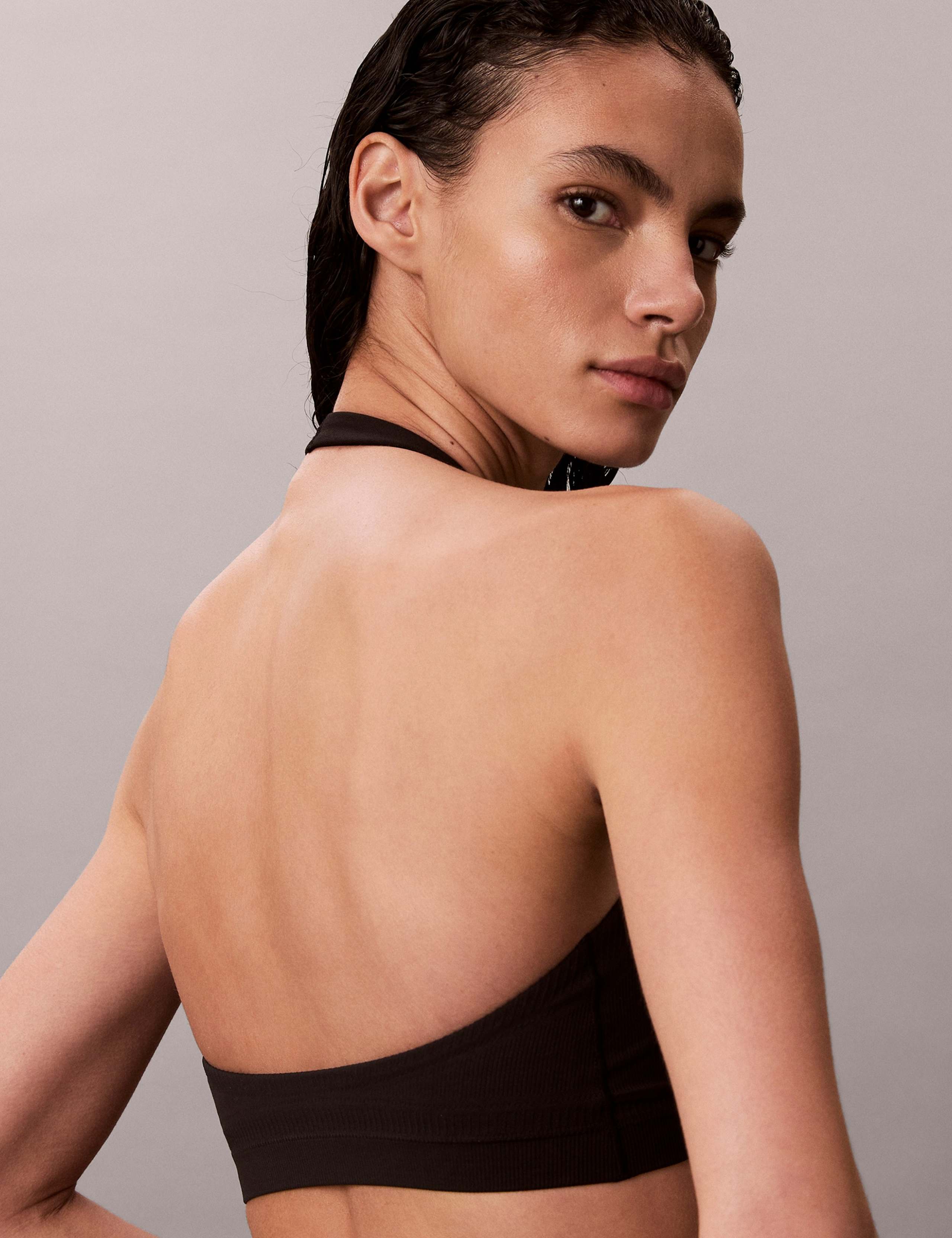 Shaping Square Neck Halterneck Bikini Top 6 of 6