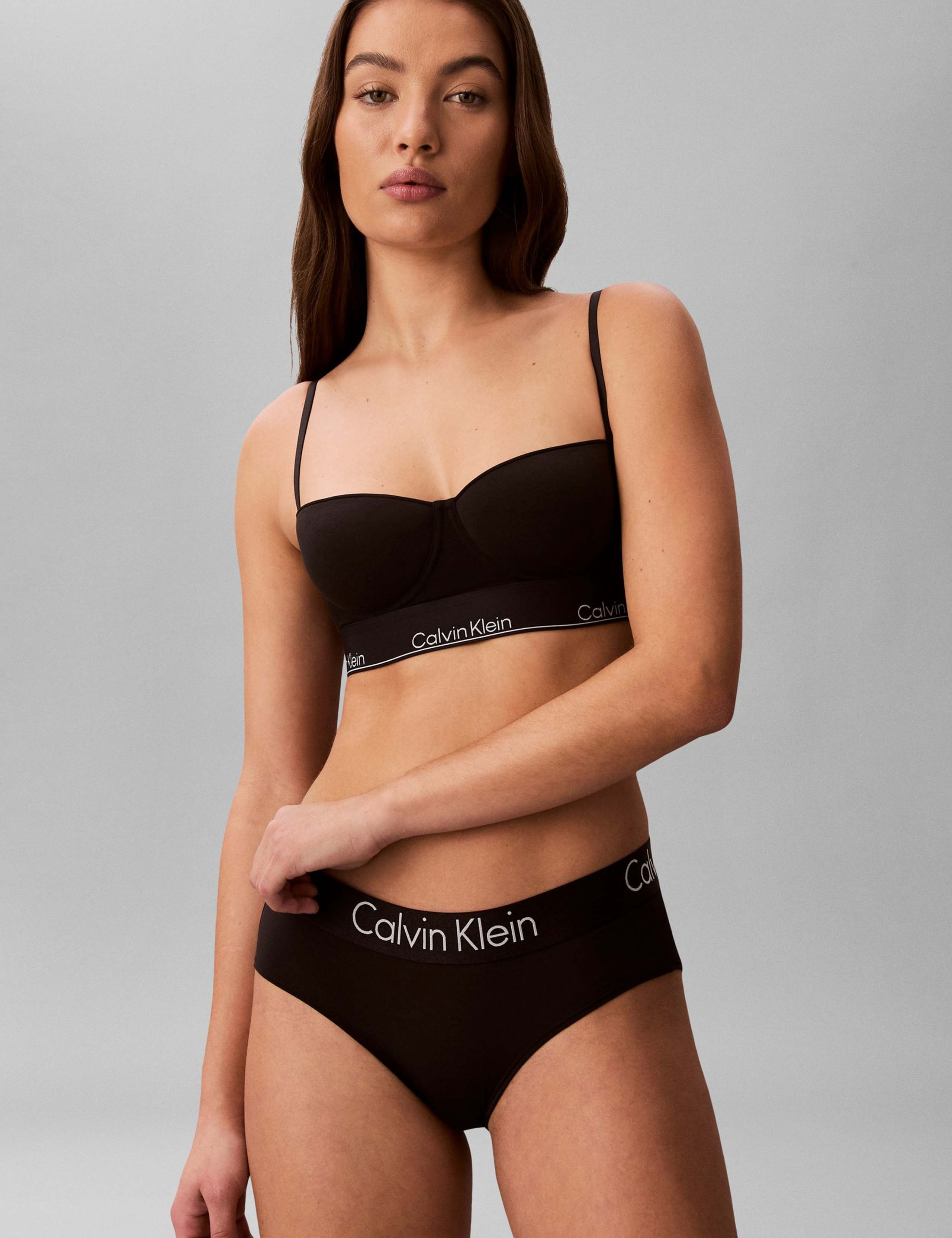 Icon Cotton Modal Wired Longline T-Shirt Bra (B-DD) 3 of 4