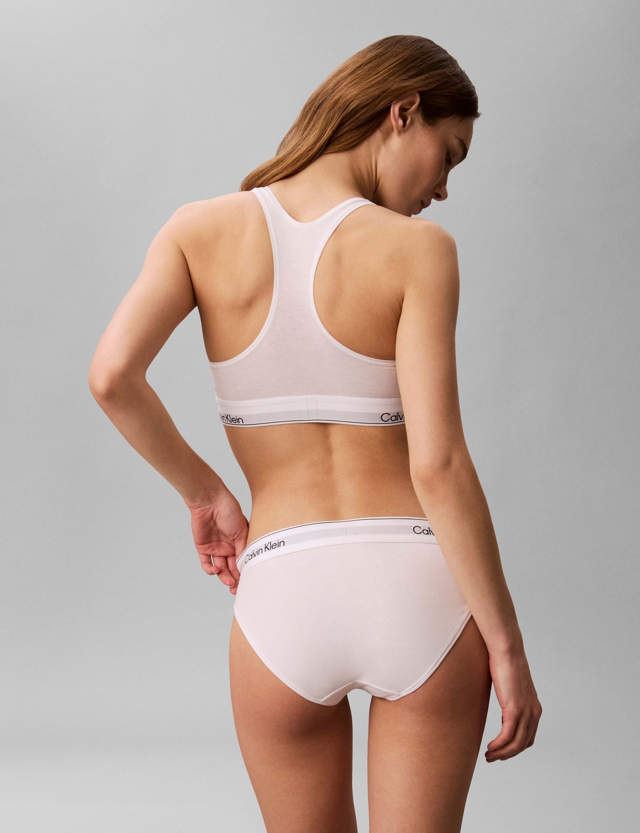 2 Pack Icon Cotton Blend Non Wired Bralettes 5 of 5