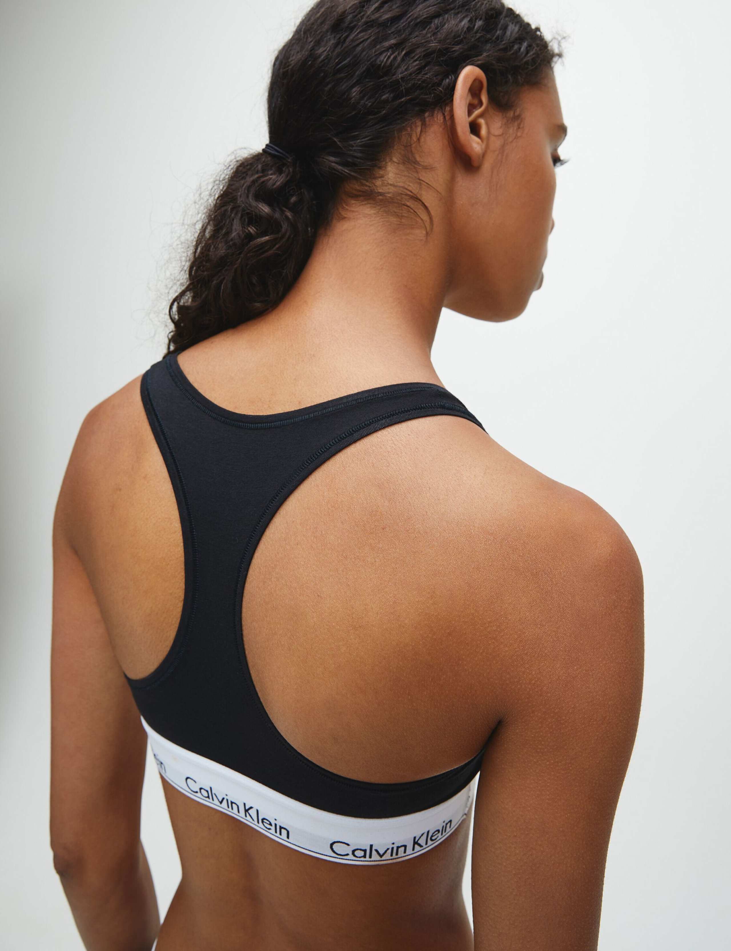 2 Pack Icon Cotton Blend Non Wired Bralettes 3 of 3