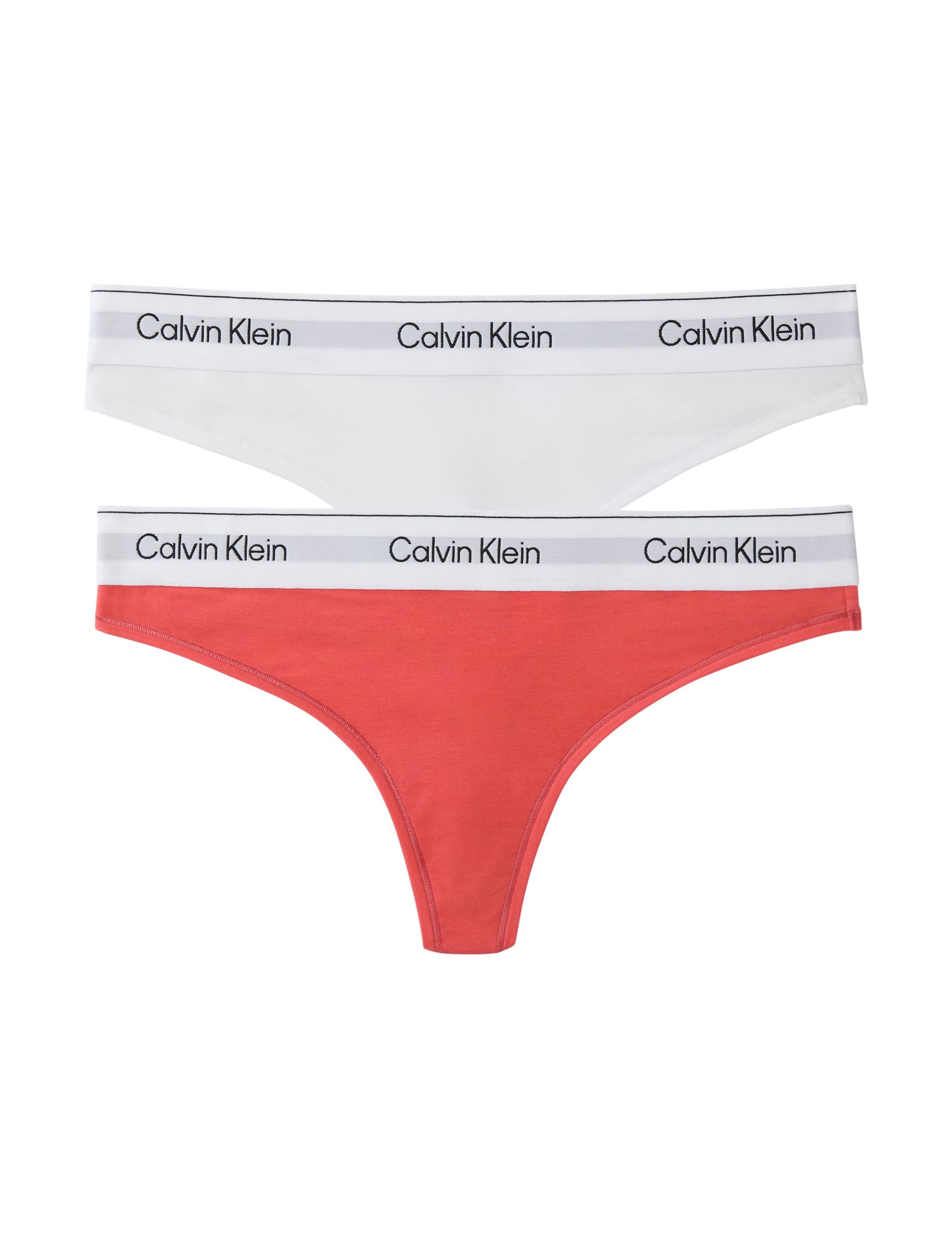 2 Pack Icon Cotton Modal Brazilian Thongs 1 of 5