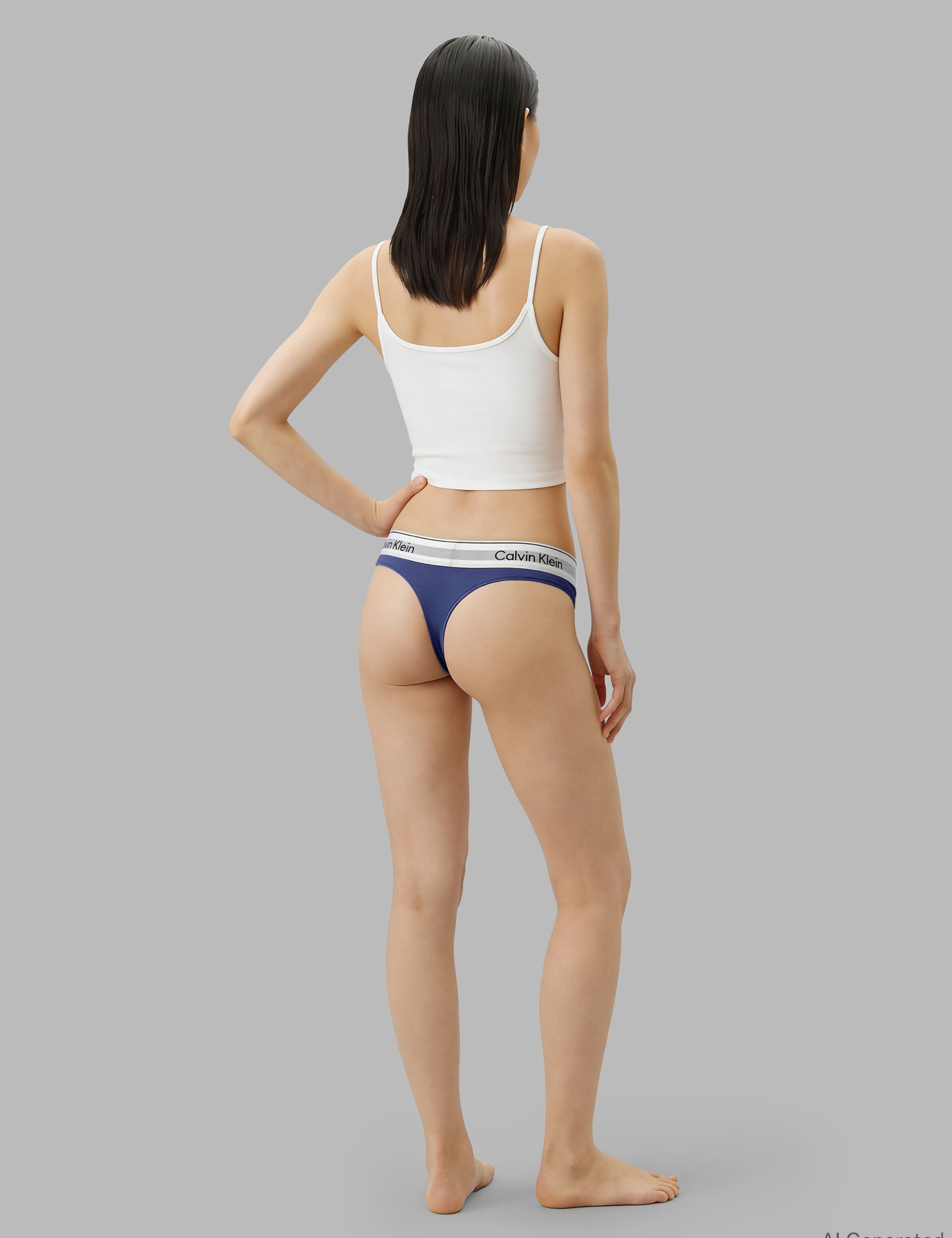 2 Pack Icon Cotton Modal Brazilian Thongs 4 of 4
