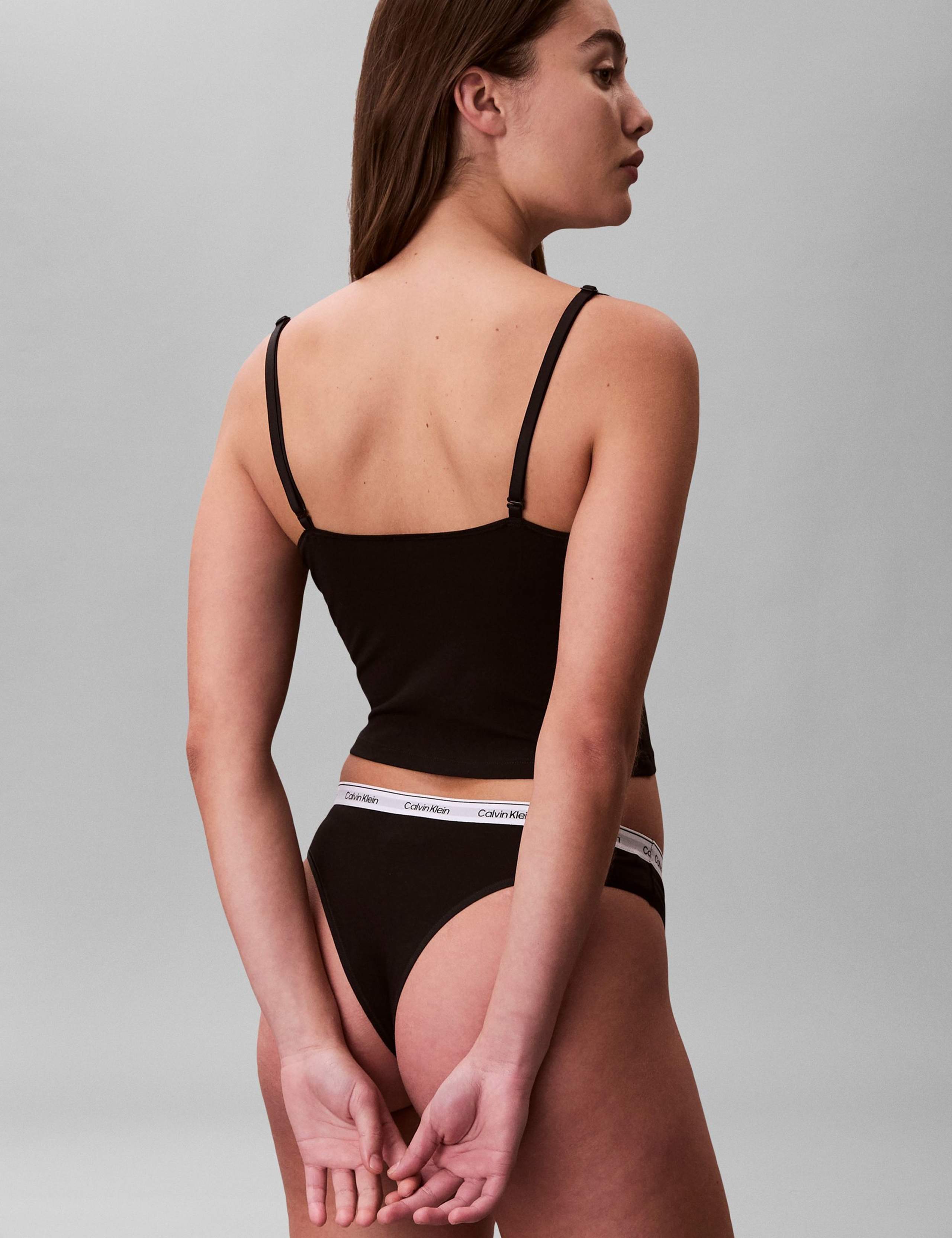 3 Pack Icon Logo Cotton Rich Brazilian Knickers 5 of 5