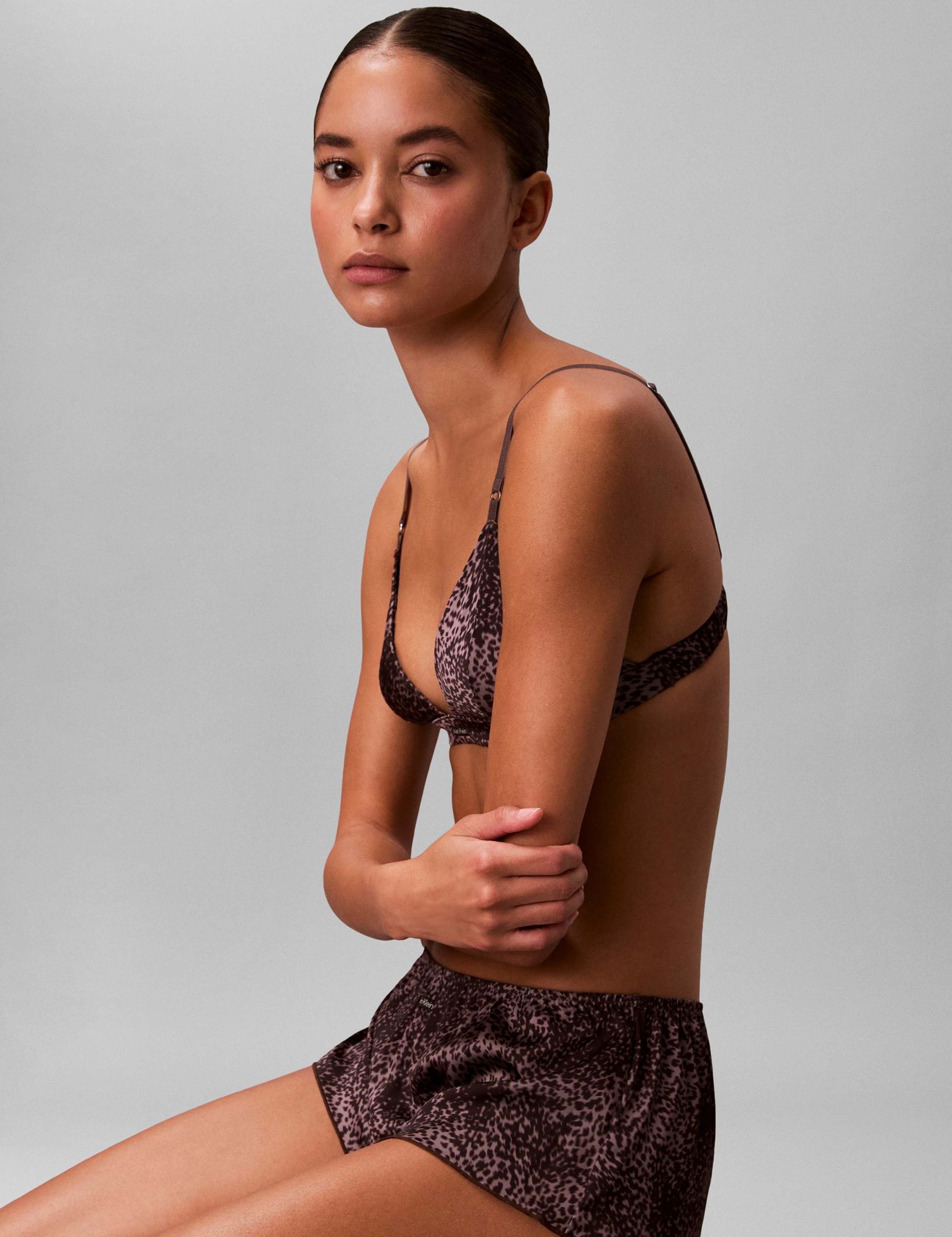 Signature Satin Animal Print Knicker Shorts 6 of 6