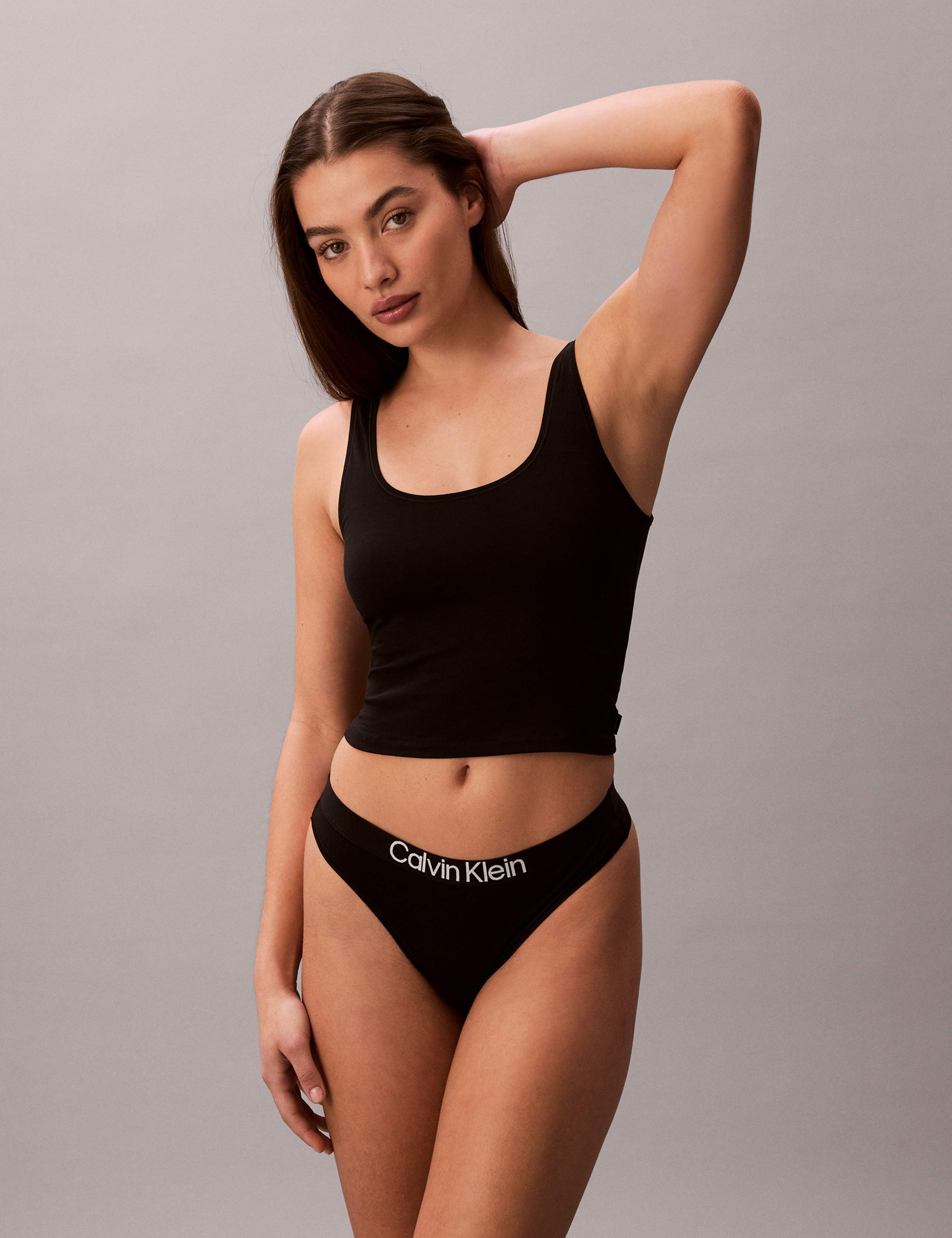 3 Pack Cotton Rich Thongs 2 of 6