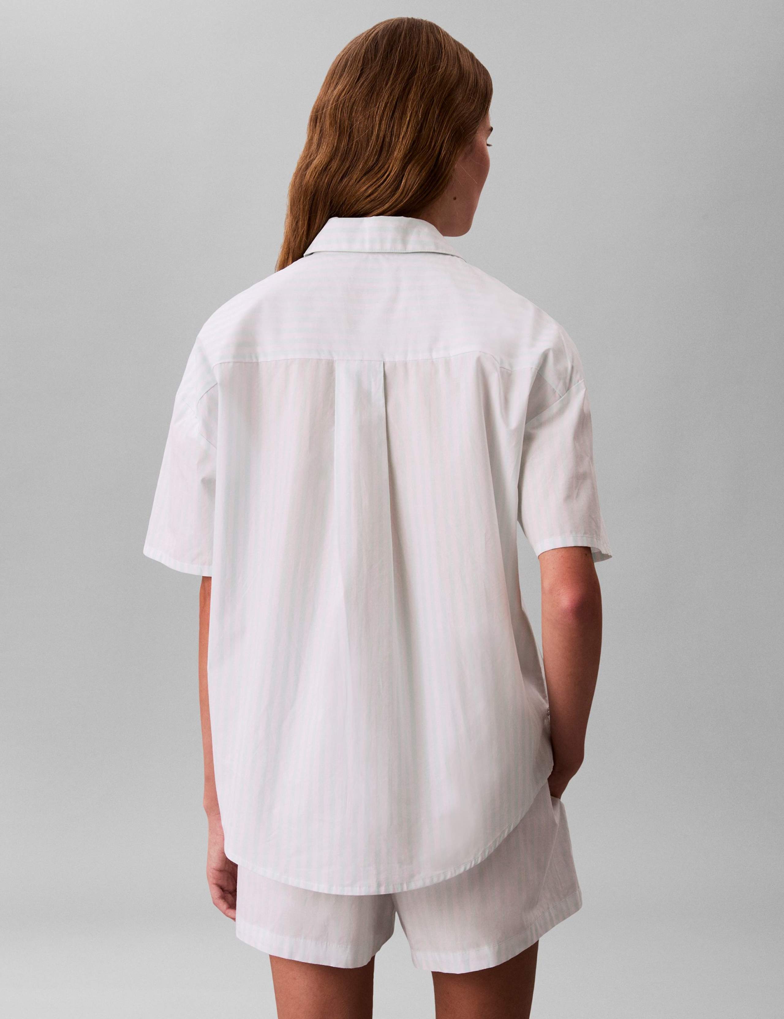 Pure Cotton Poplin Shortie Set 4 of 4