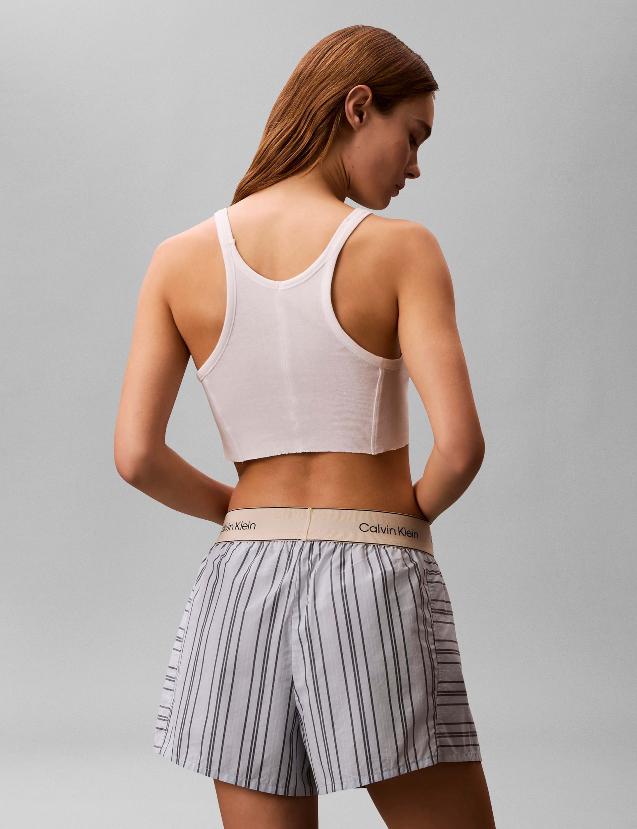 Pure Cotton Striped Pyjama Shorts 5 of 5