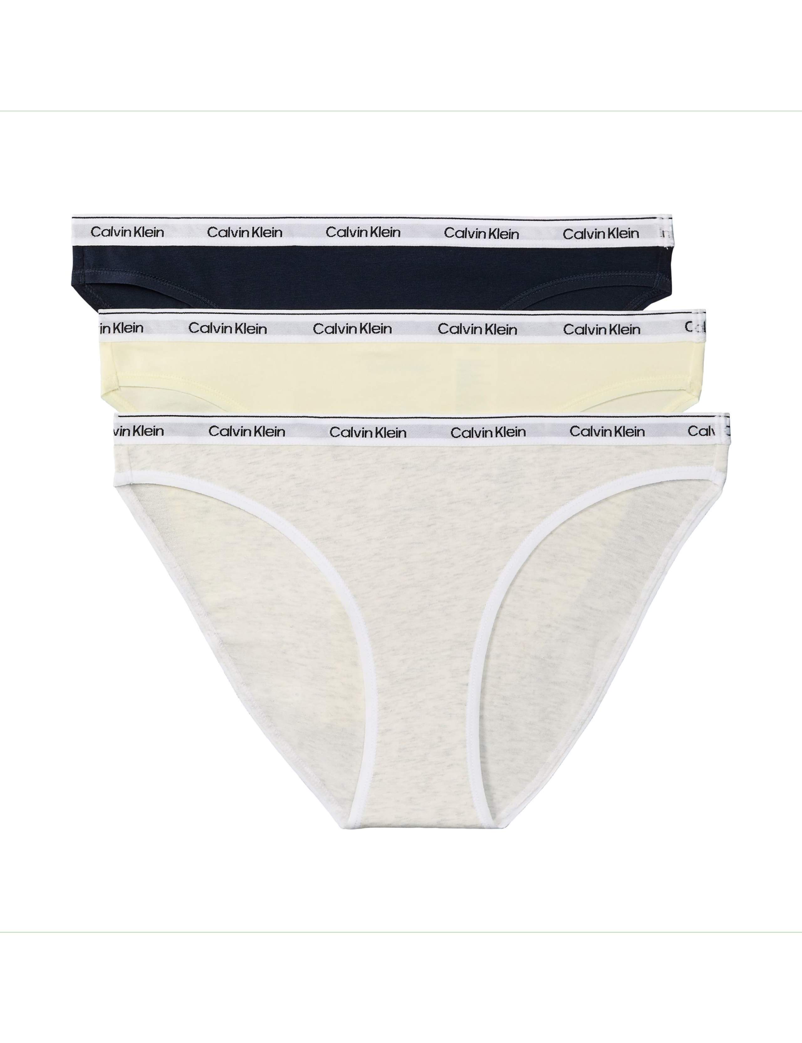 3 Pack Icon Logo Cotton Rich Bikini Knickers 1 of 5