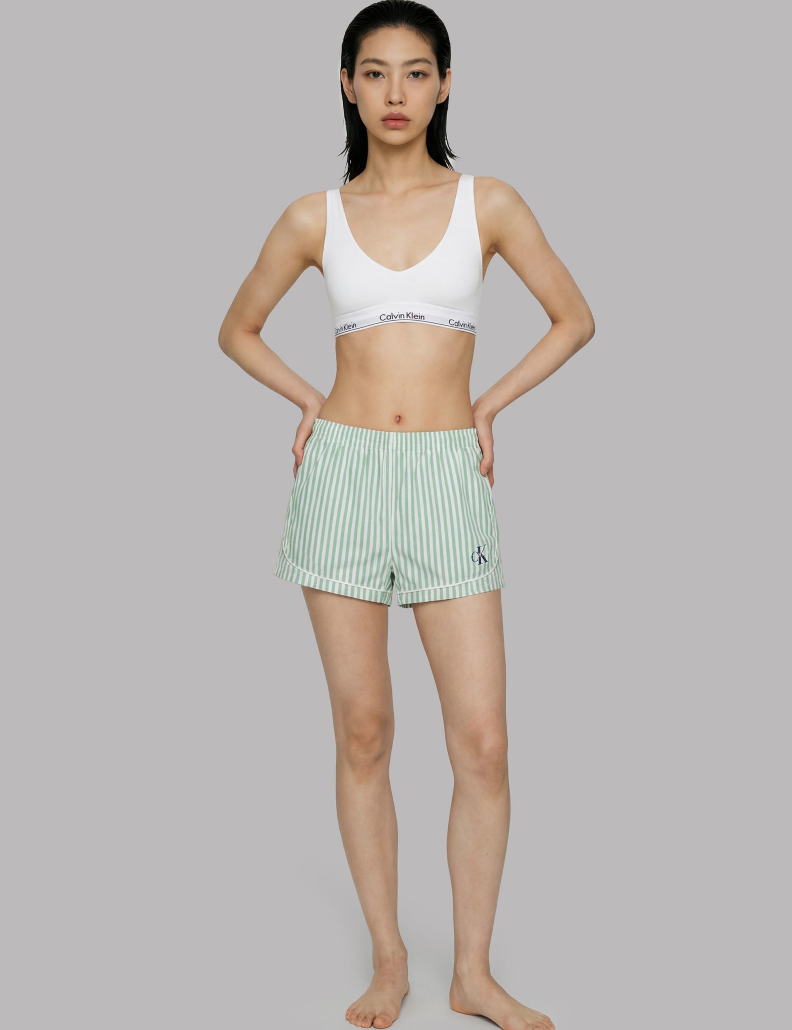 Cotton Poplin Pyjama Shorts 4 of 4