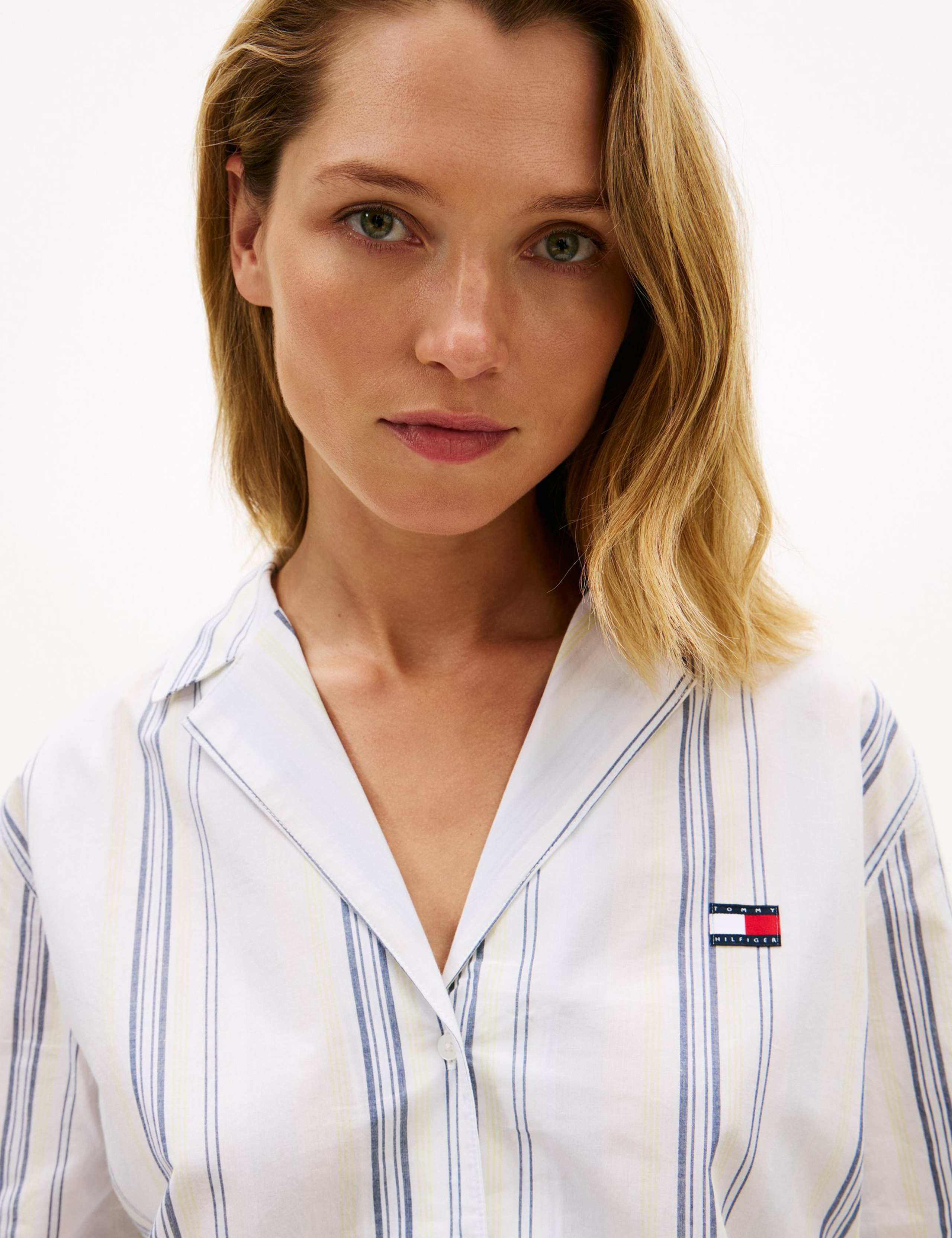 Pure Cotton Striped Nightshirt 3 of 5