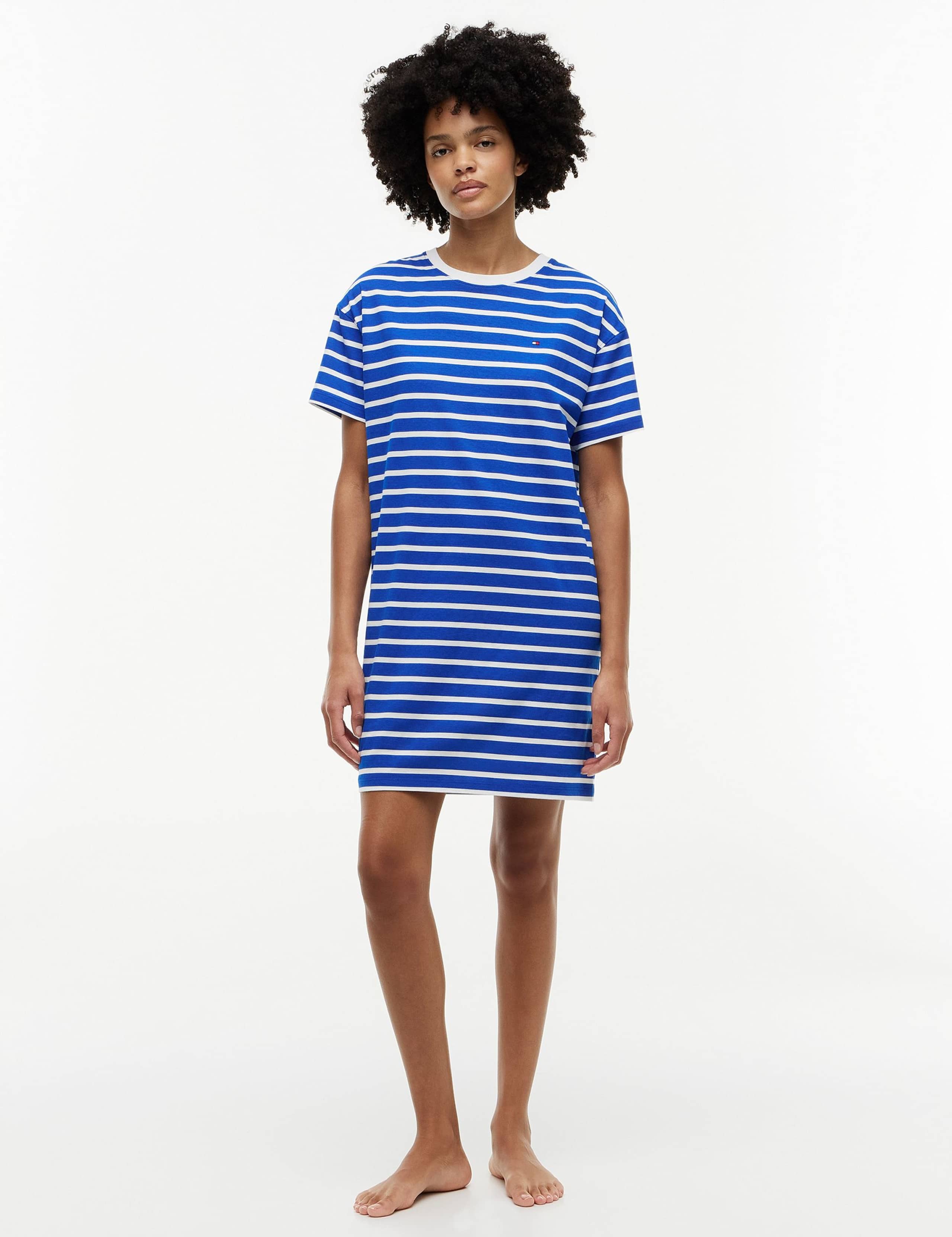 Essential Pure Cotton Striped Nightdress 4 of 5