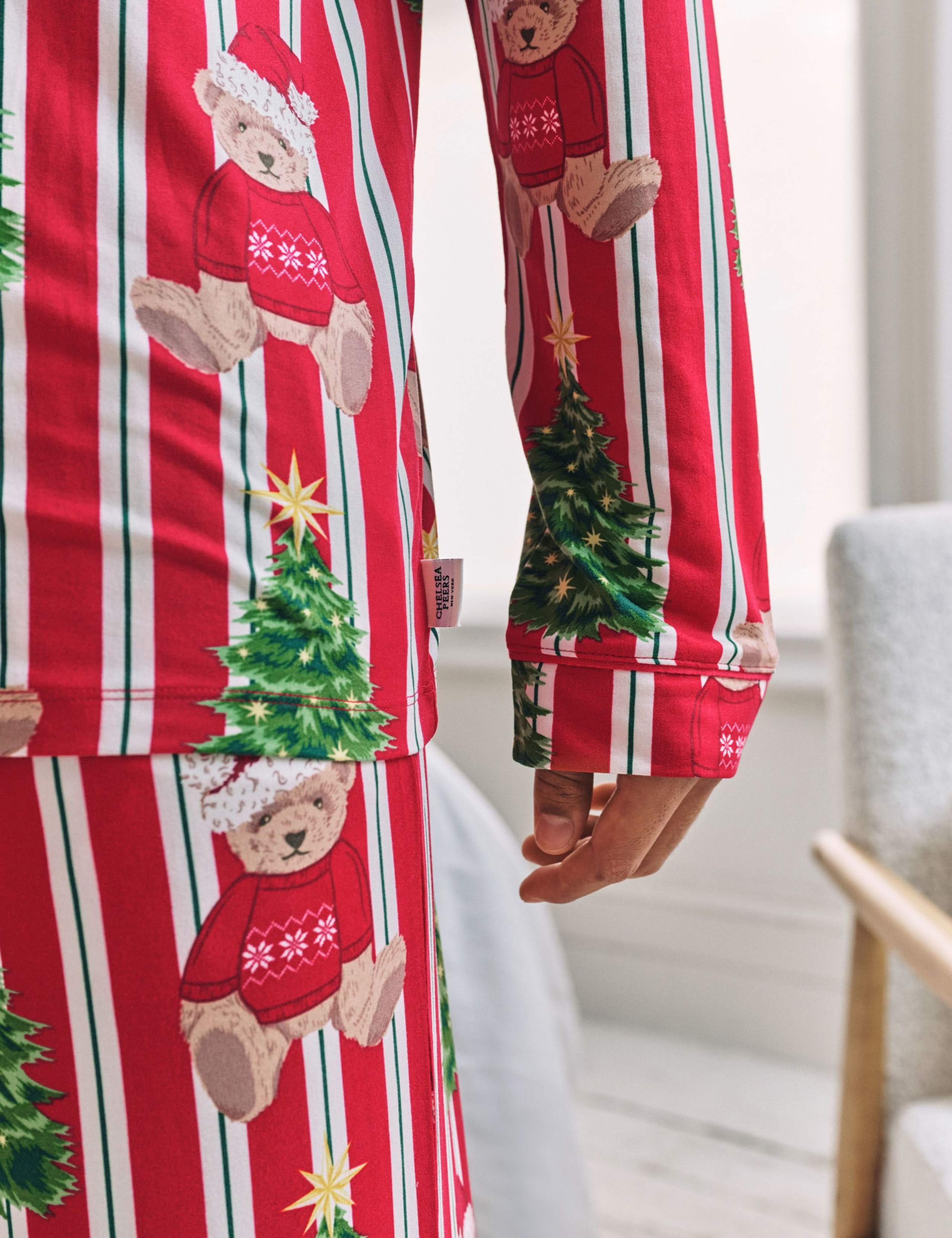 Bear Print Family Christmas Pyjama Set 7 of 7