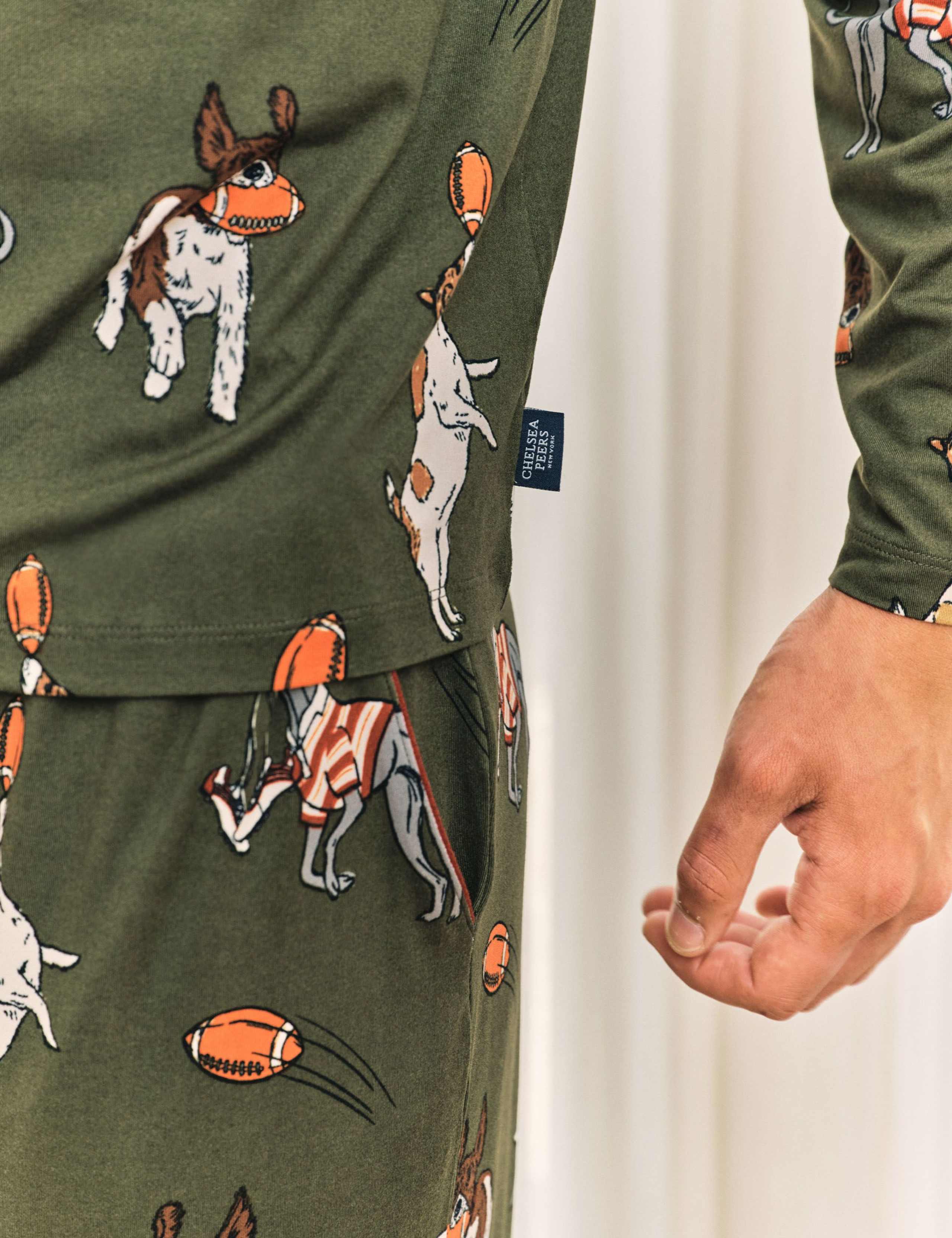 Rugby Dogs Pyjama Set 4 of 6