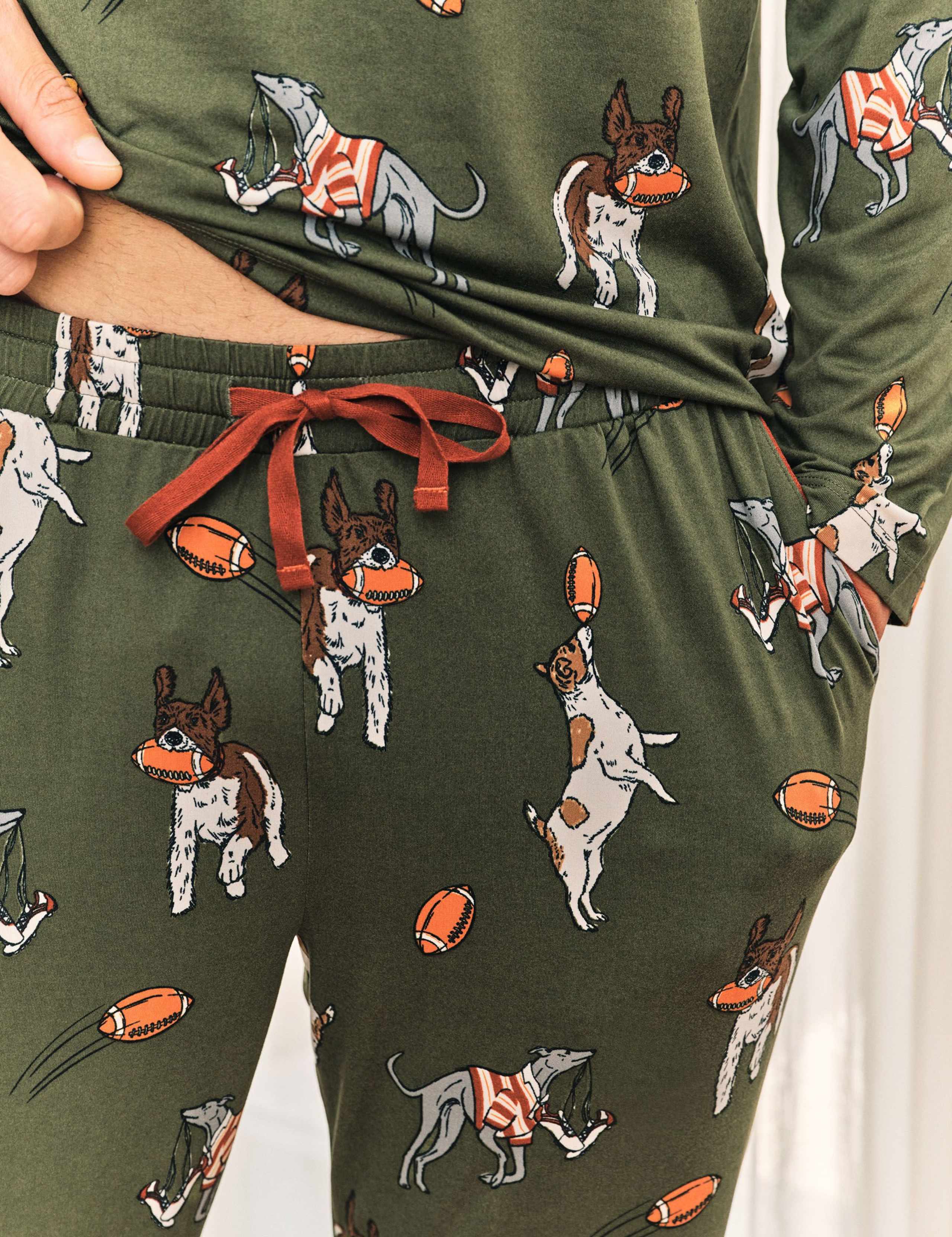 Rugby Dogs Pyjama Set 5 of 6