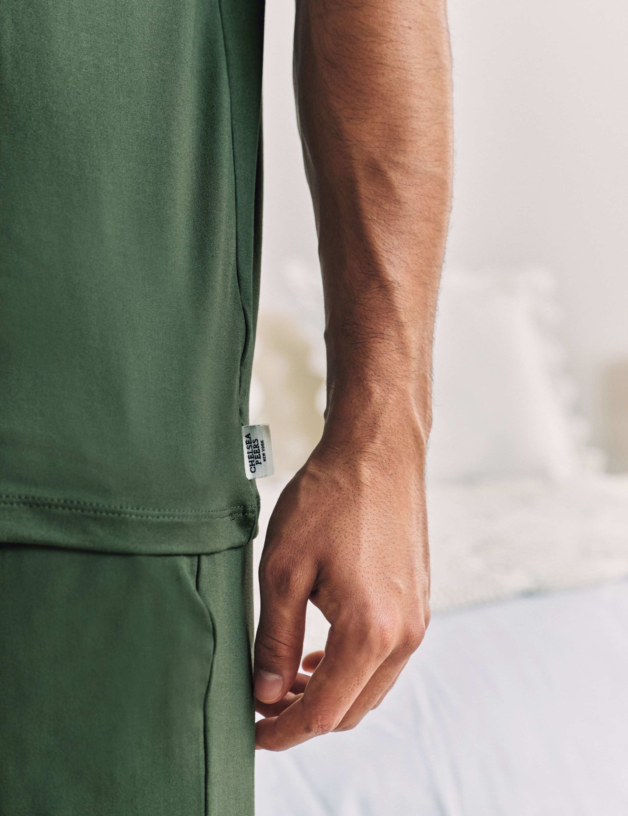 Jersey Cuffed Pyjama Set 5 of 5