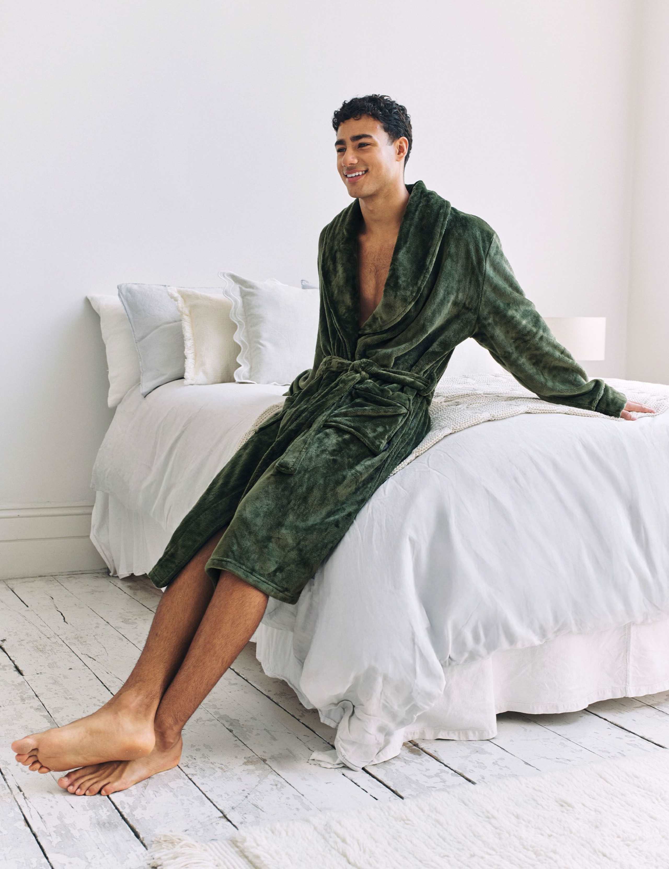 Fleece Dressing Gown 2 of 5