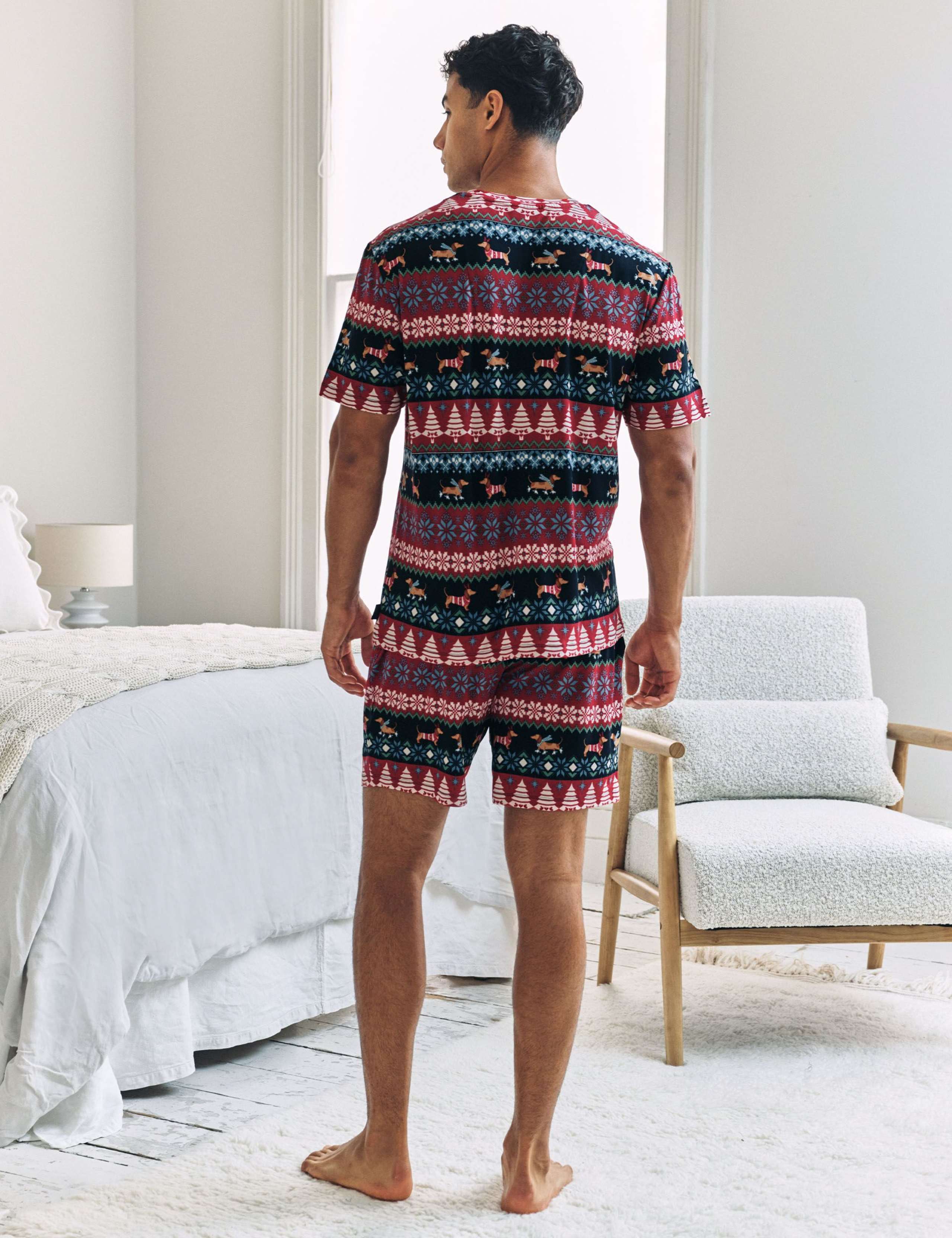 Christmas Dog Short Pyjama Set 2 of 5