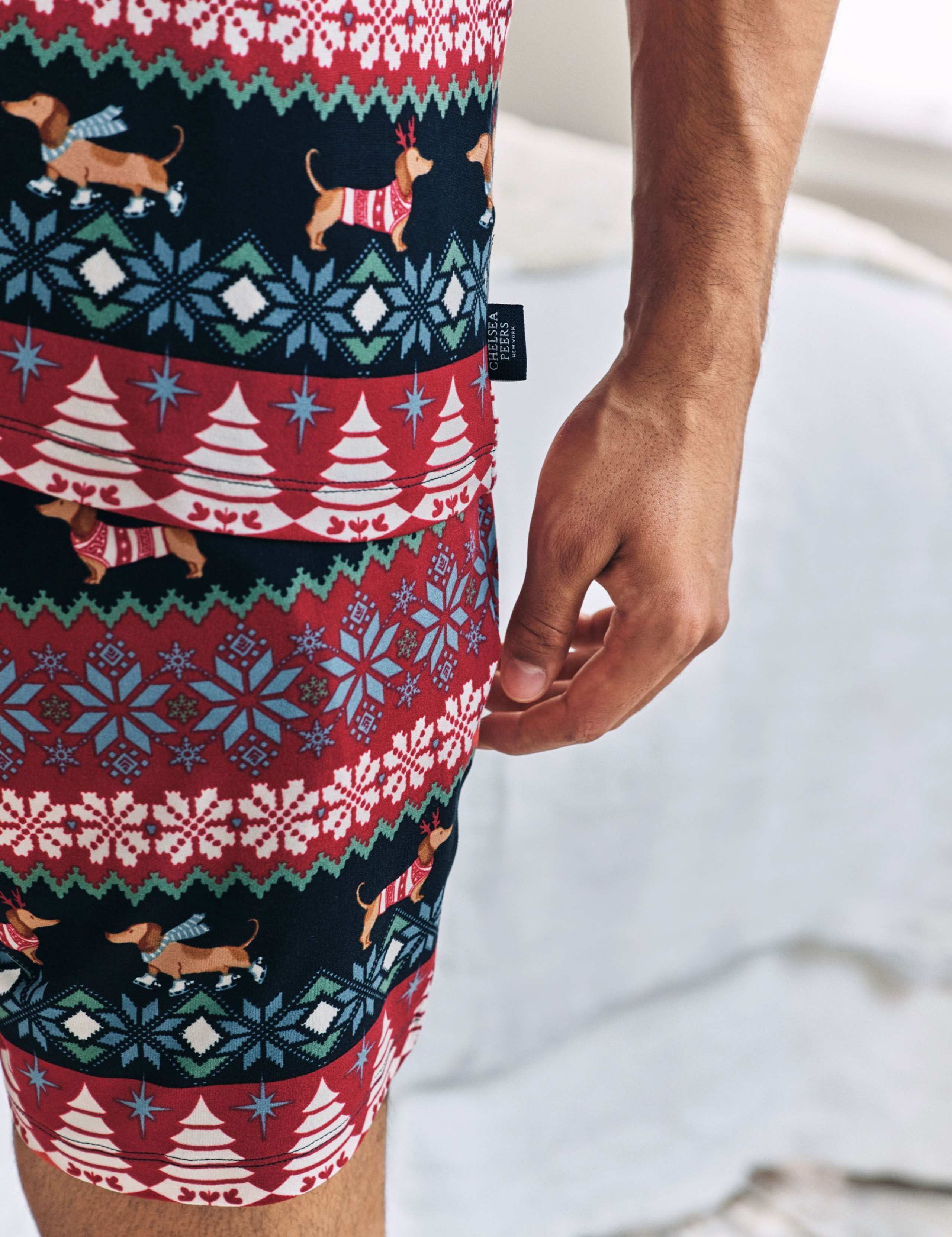 Christmas Dog Short Pyjama Set 5 of 5