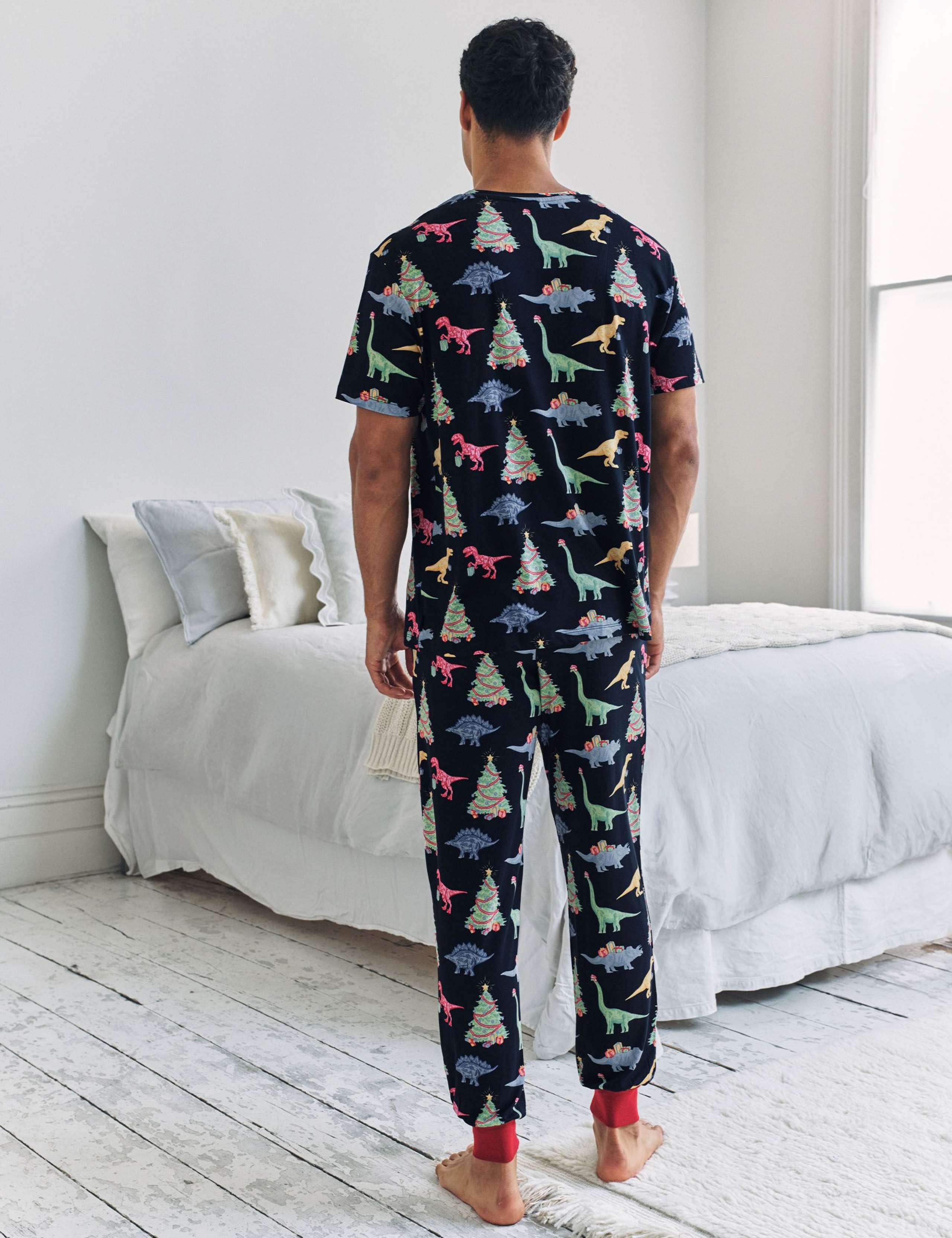 Christmas Dinosaur Pyjama Set 2 of 6