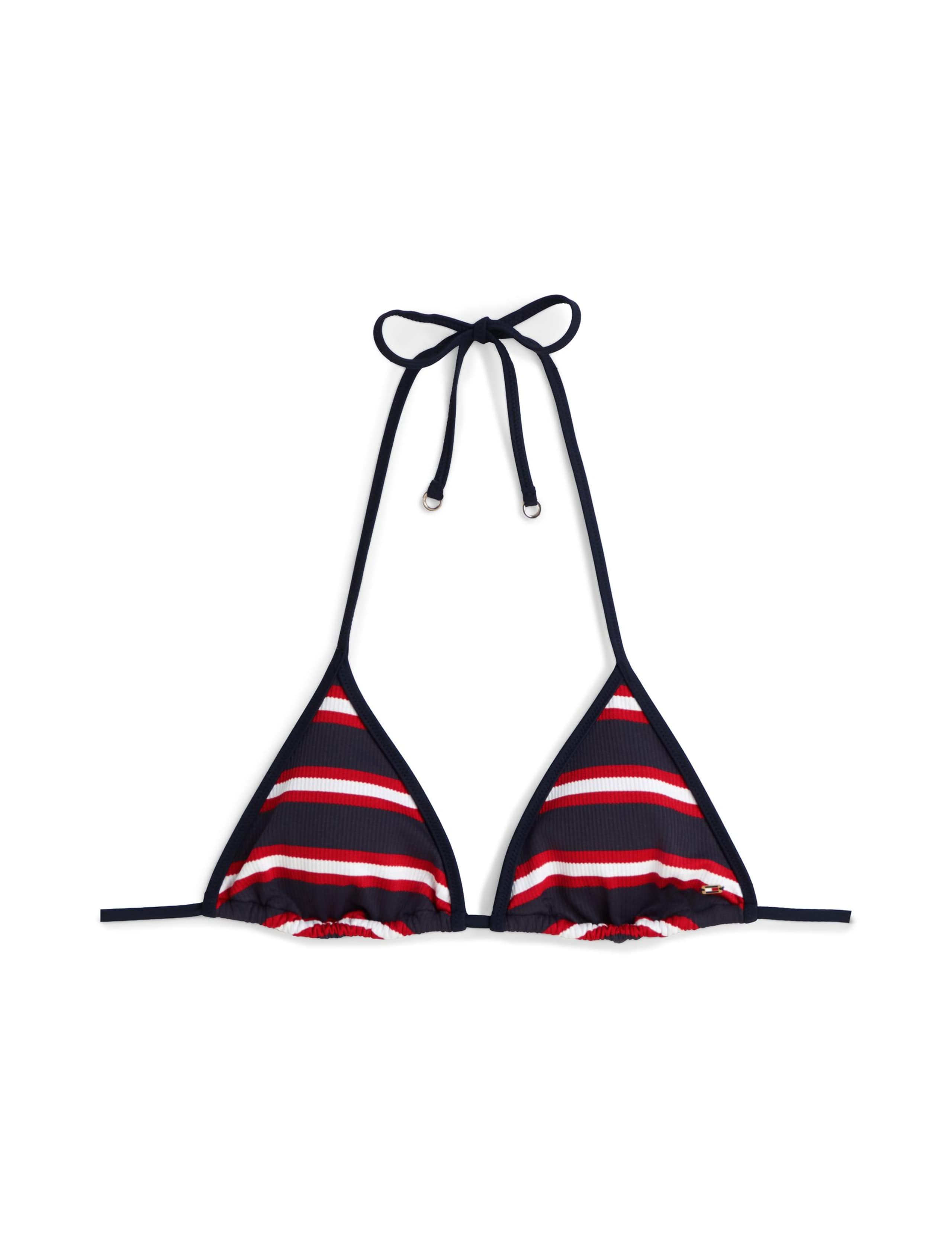 Striped Triangle Bikini Top 2 of 5