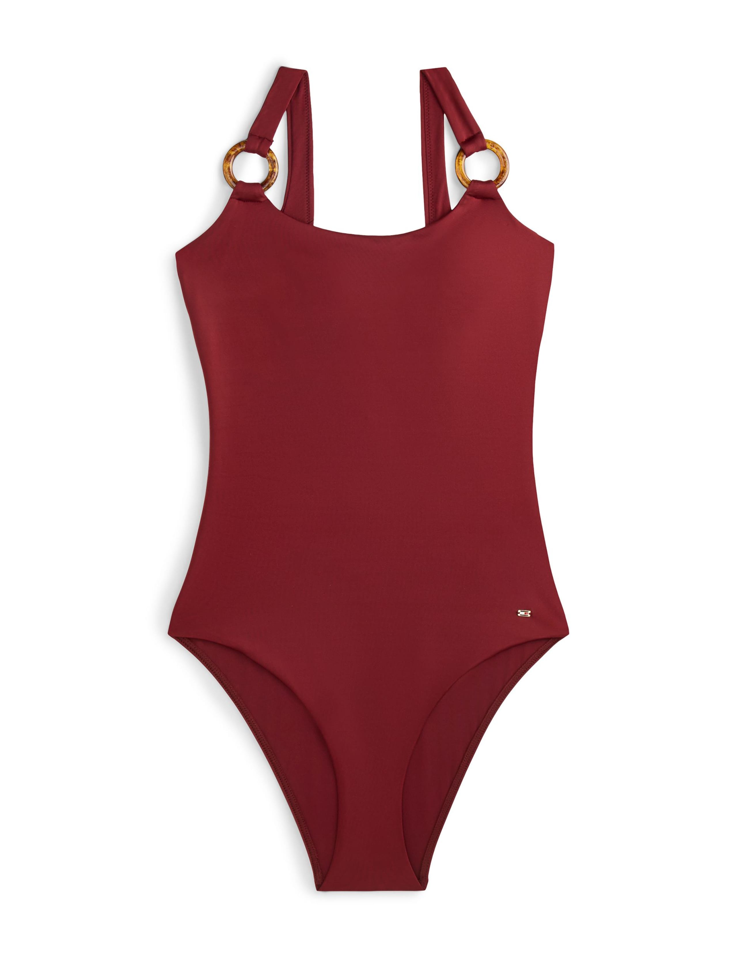Elevated Ring Detail Scoop Neck Swimsuit 2 of 5