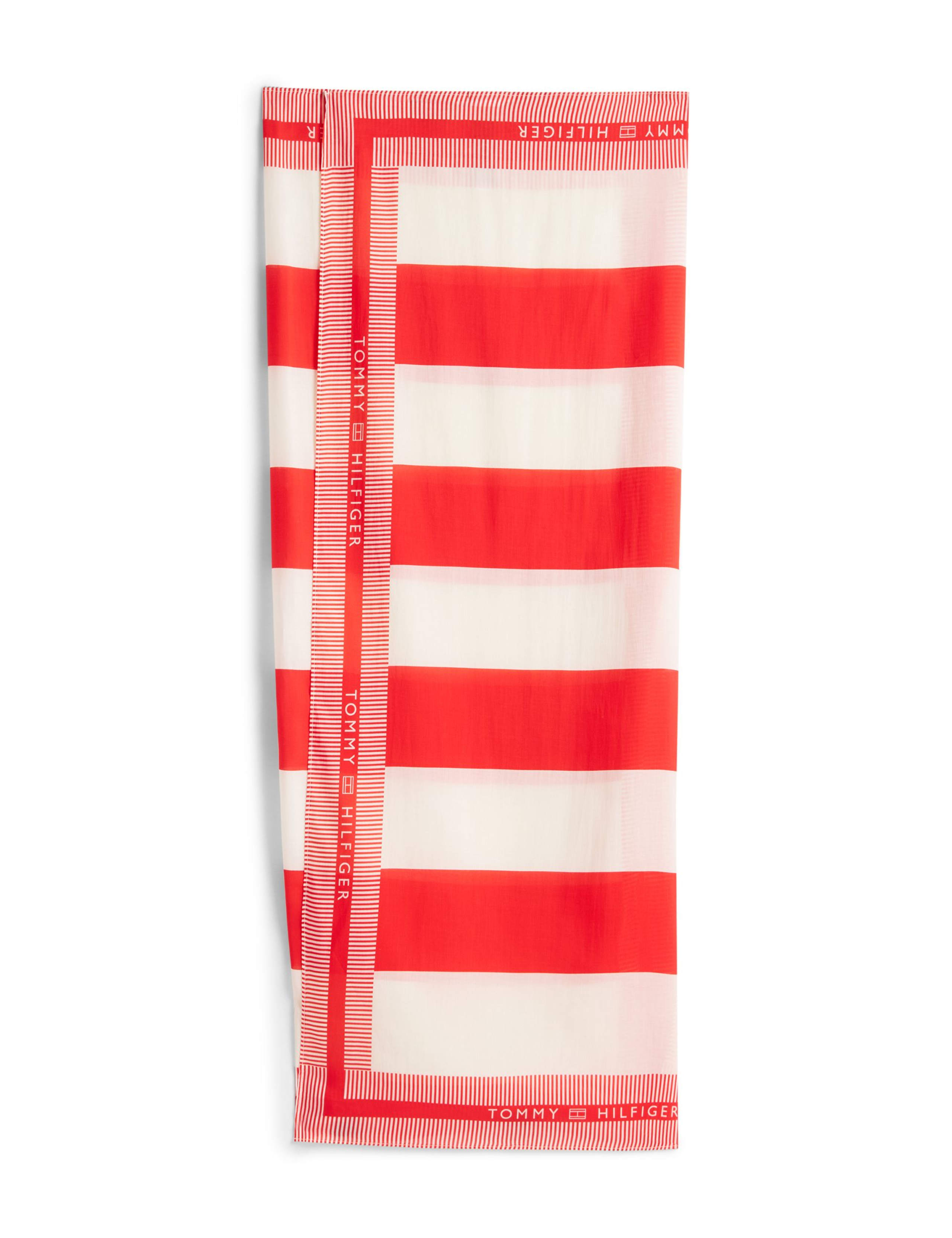 Striped Knee Length Beach Cover Up Sarong 4 of 4