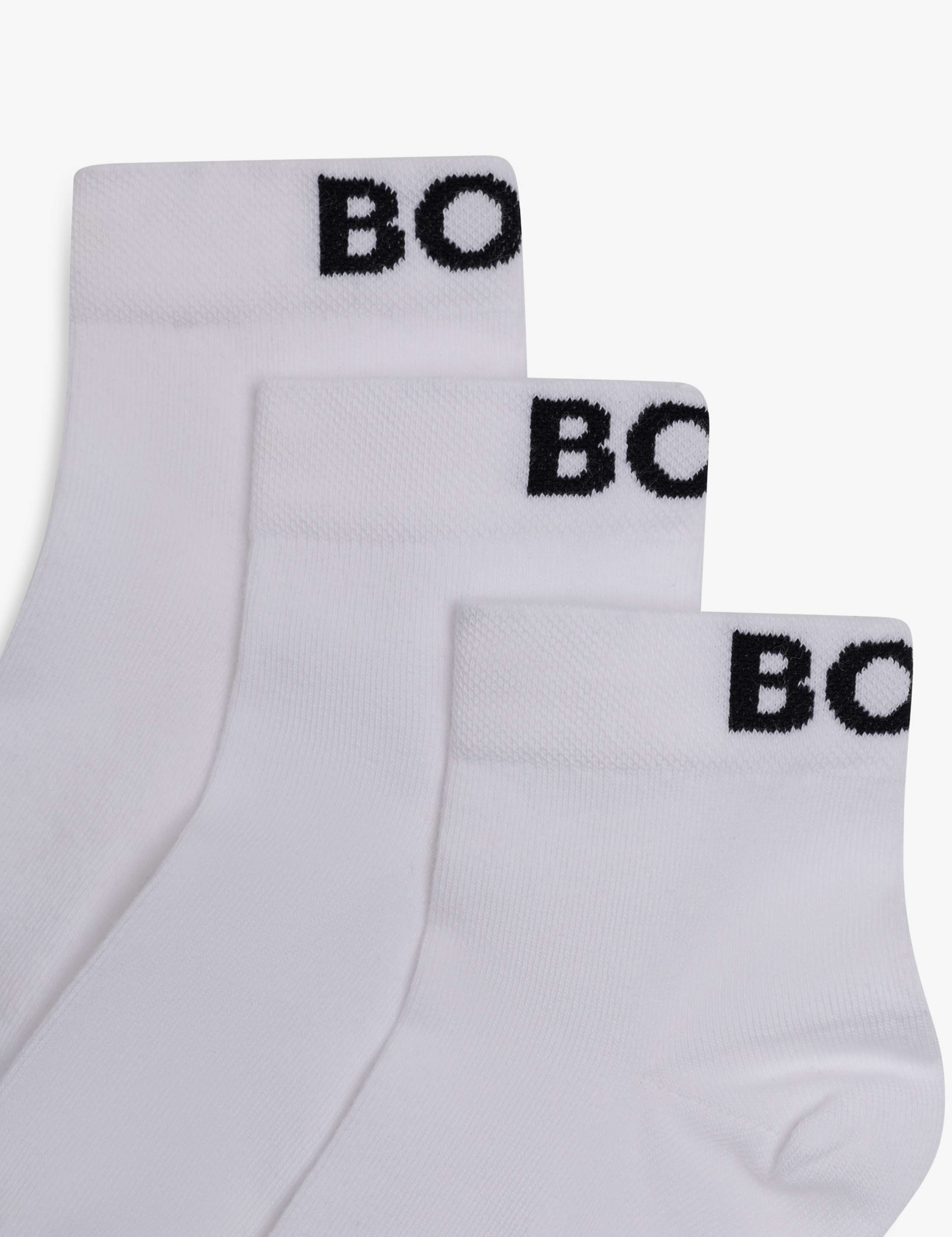 3 Pack Cotton Rich Logo Anklets 2 of 2