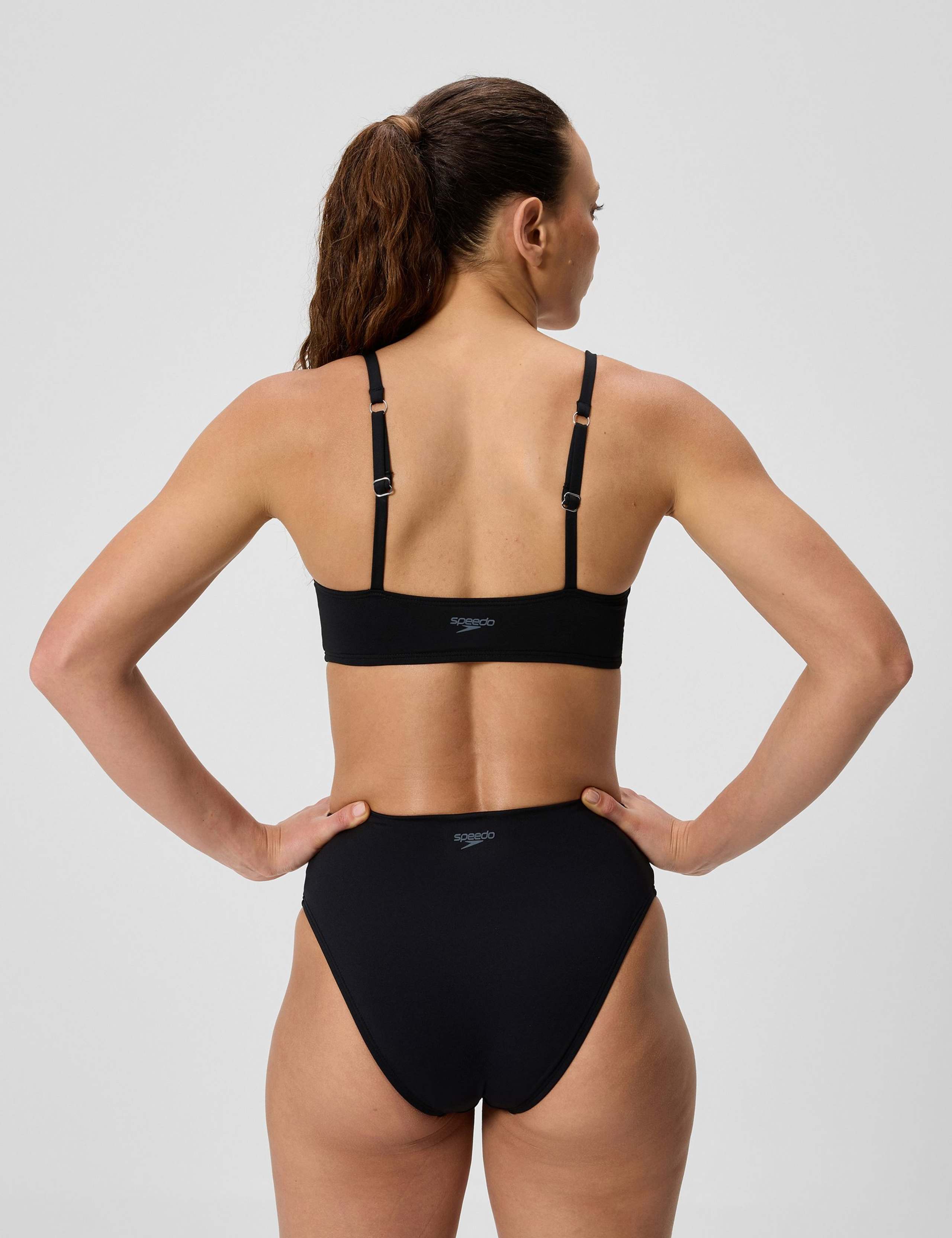 Solid Scoop Neck Bikini Top 2 of 2