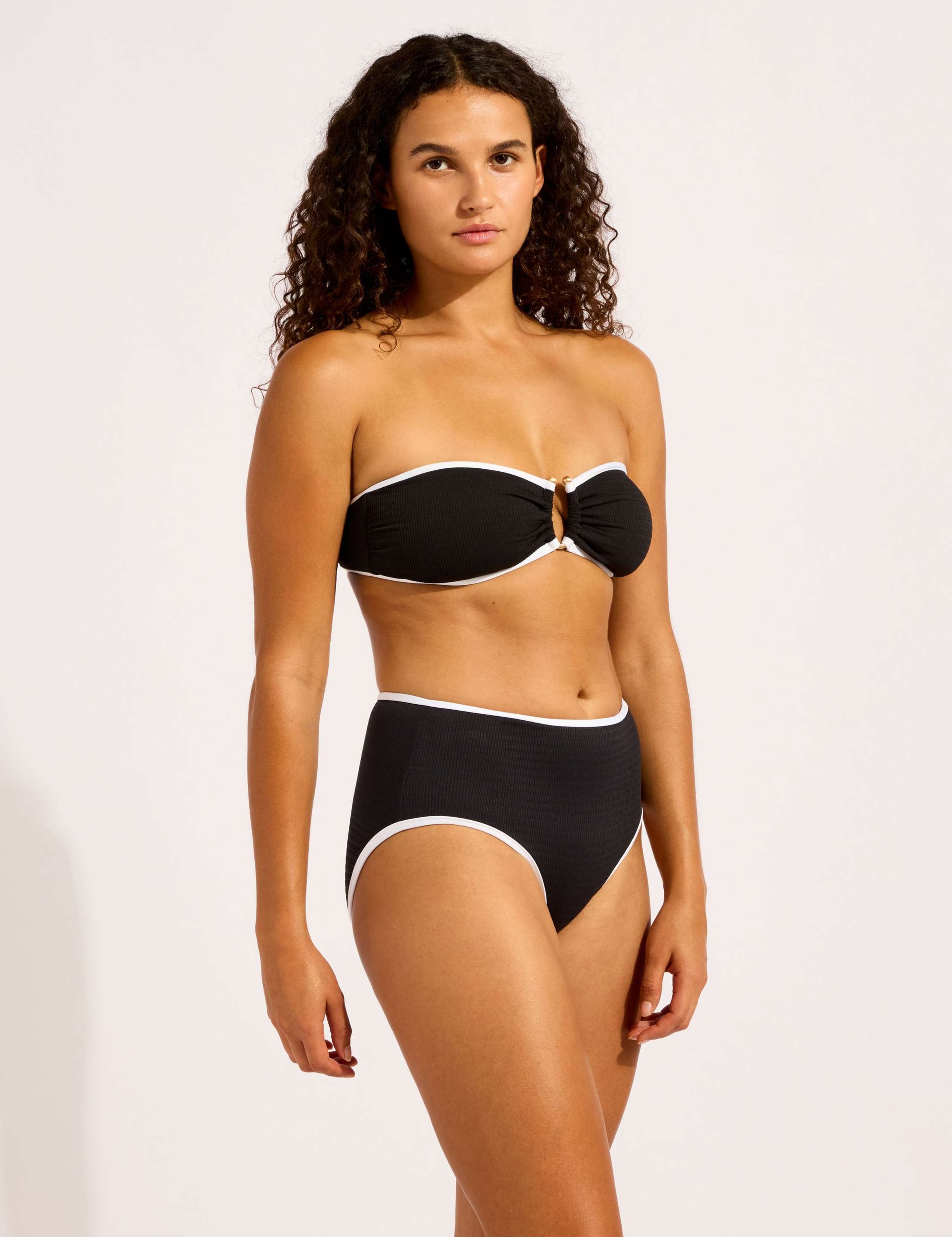 Beach Bound High Waisted Bikini Bottoms 2 of 4