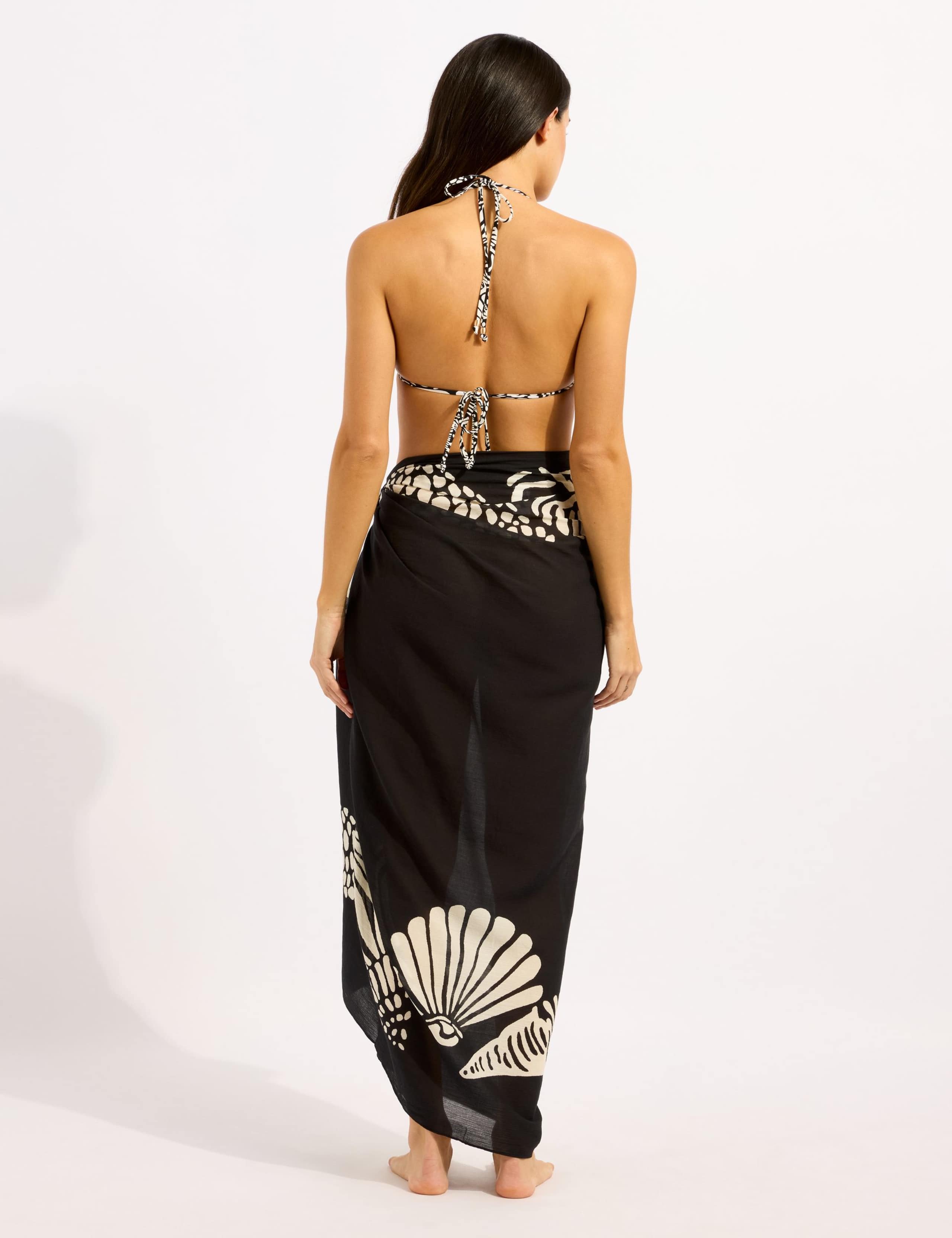 C Shells Pure Cotton Printed Sarong 3 of 4