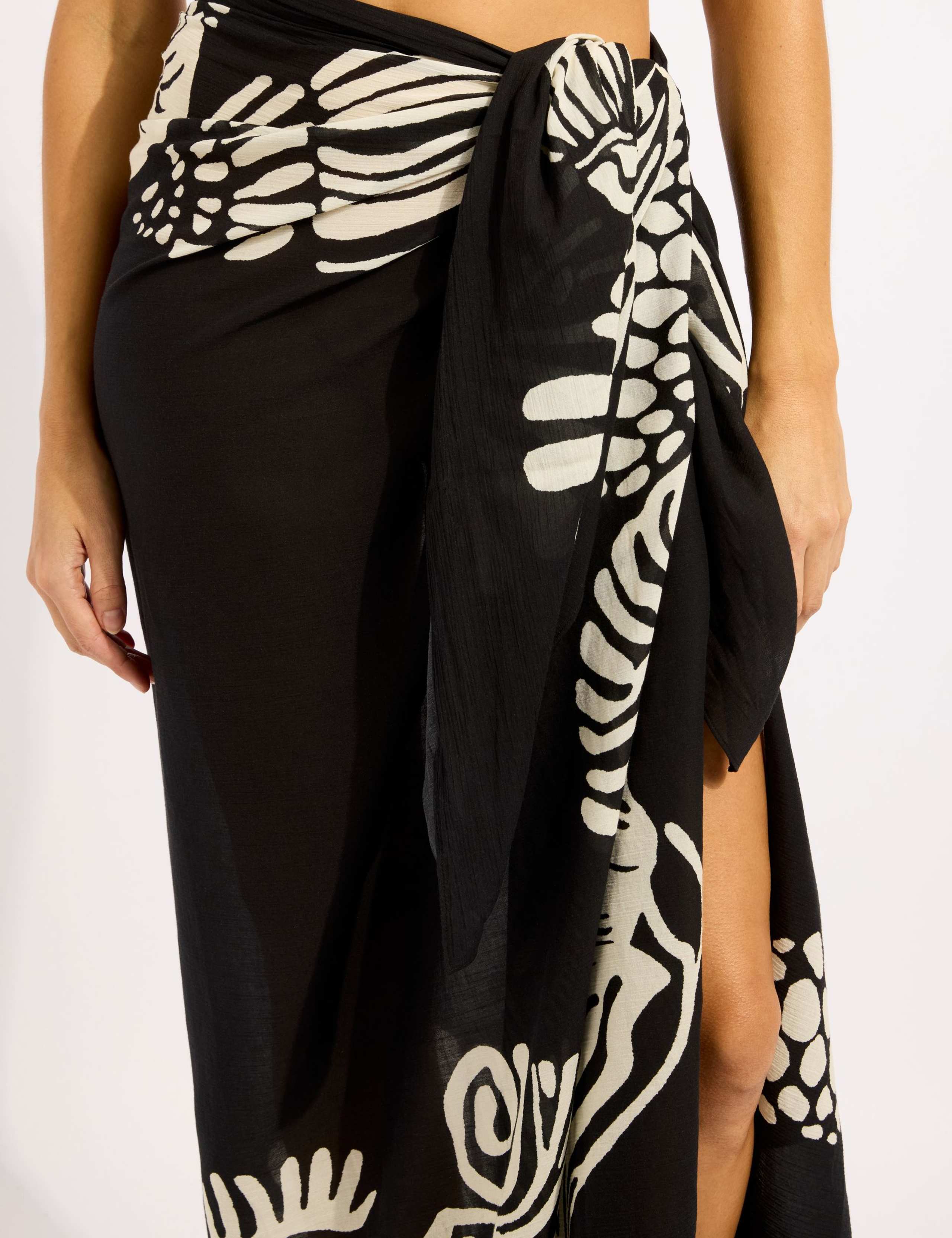 C Shells Pure Cotton Printed Sarong 4 of 4