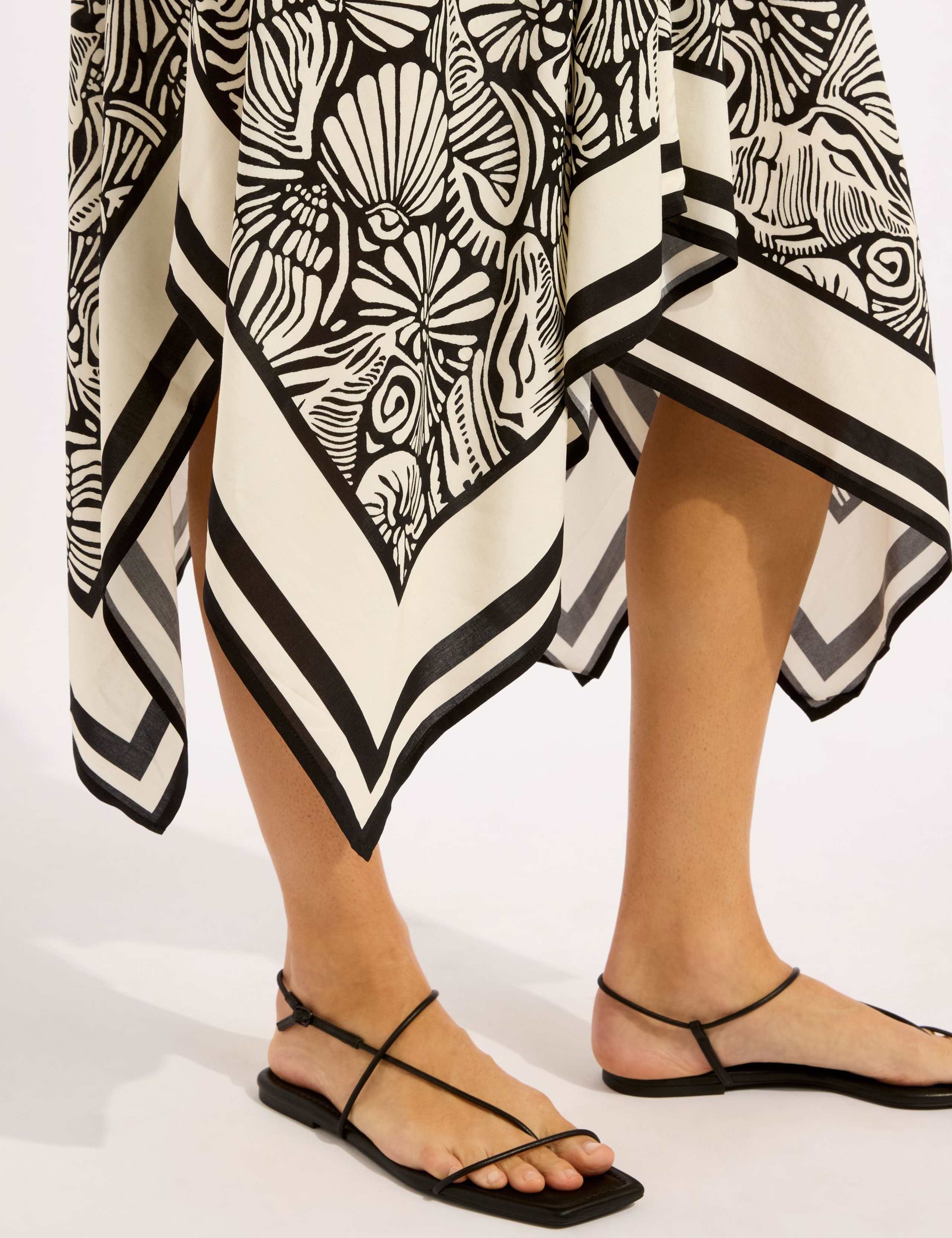 C Shells Printed Midaxi Beach Dress 4 of 4