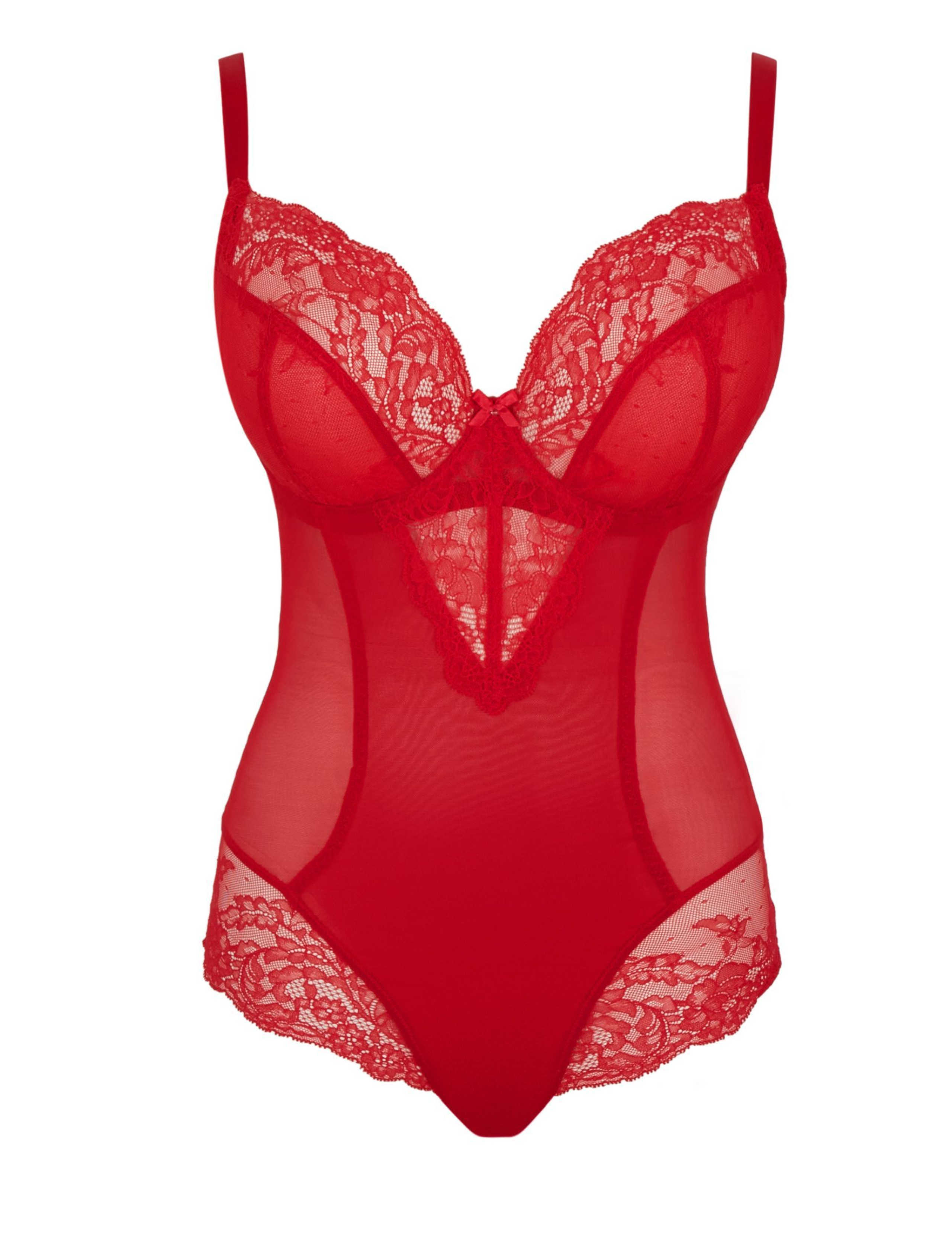 Ana Lace Wired Plunge Body D-J 2 of 4