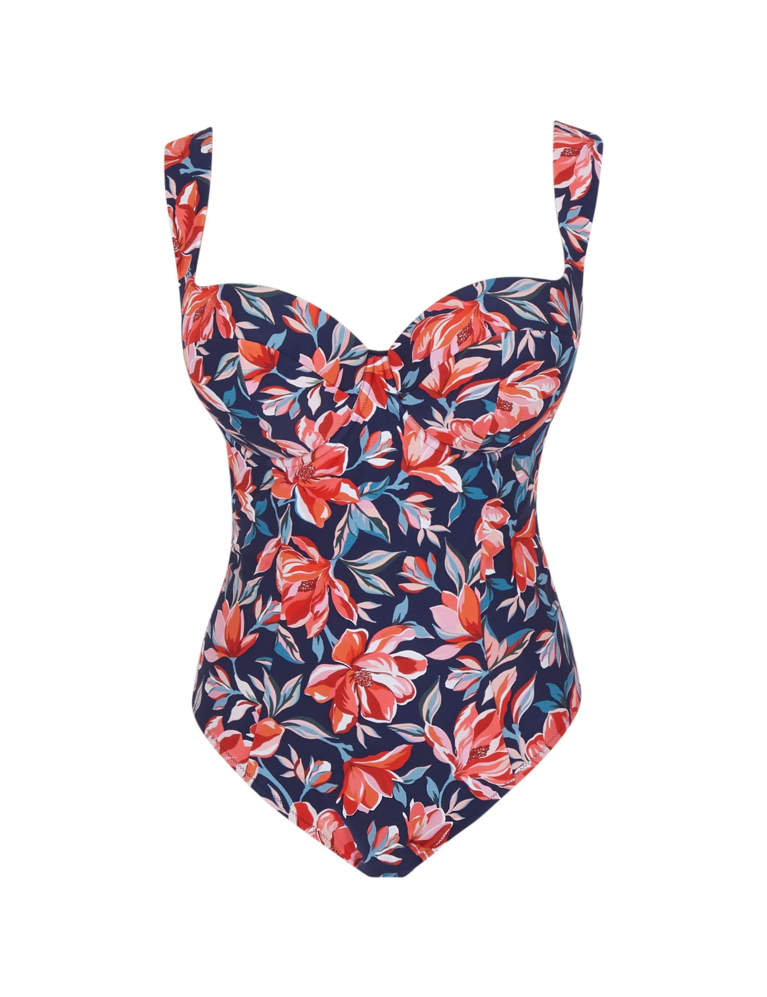 Monica Balcony Padded Tummy Control Wired Swimsuit (D-J) 2 of 5