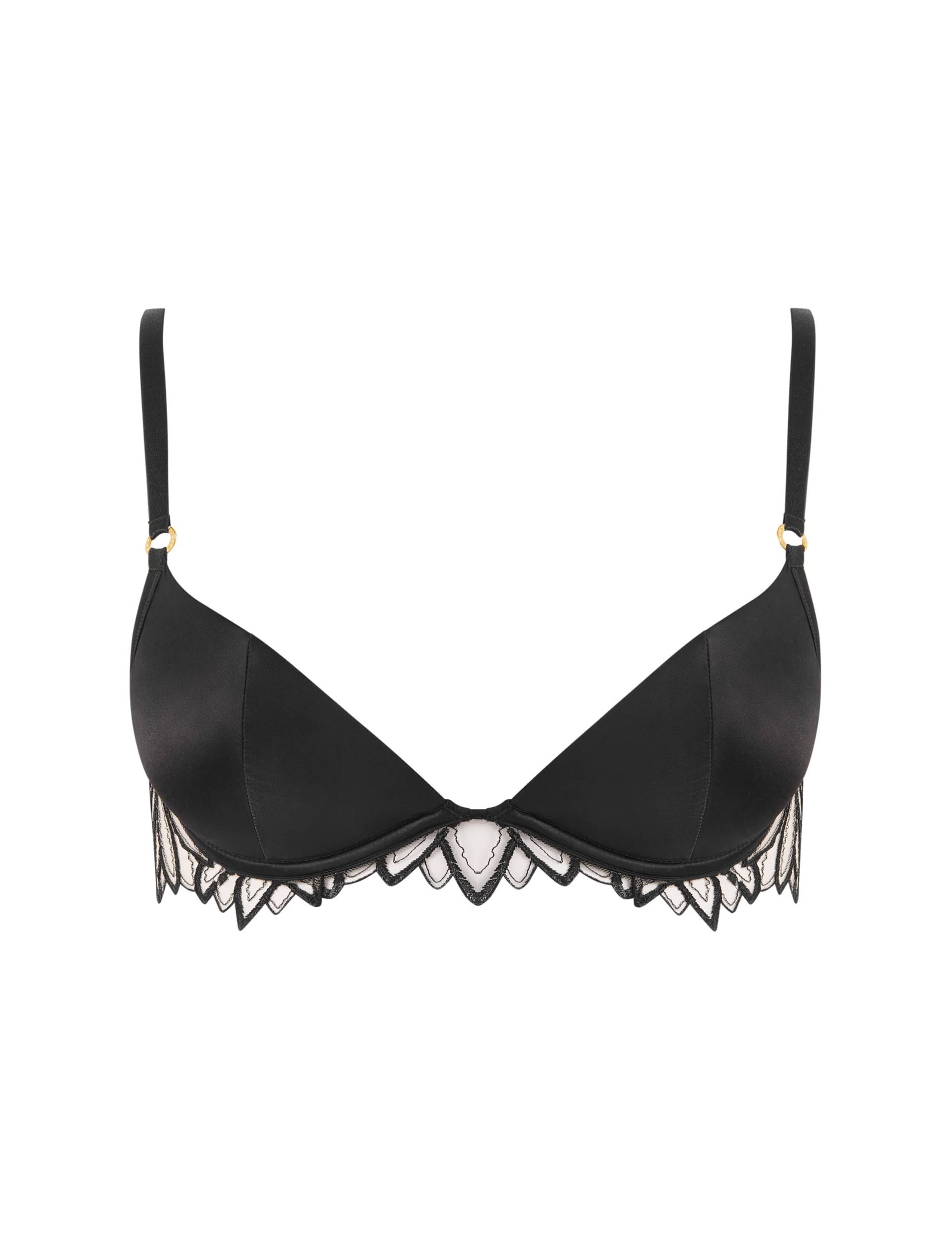 Pavlina Wired Moulded Plunge Push Up Bra (B-DD) 2 of 5