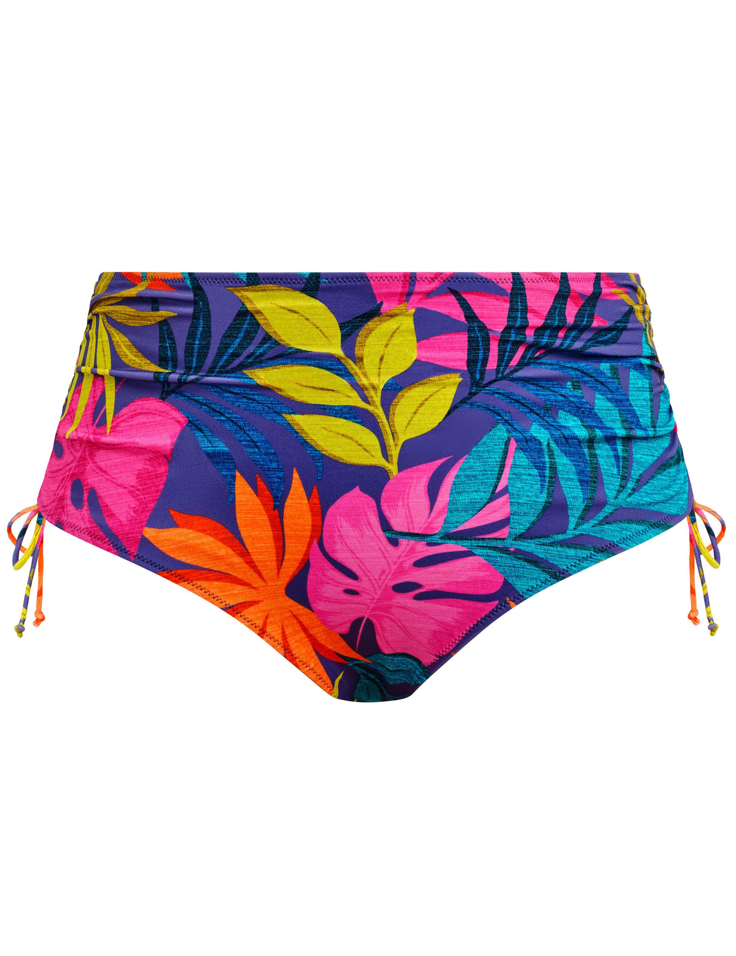 Porto Rafti Floral High Waisted Bikini Bottoms 2 of 4