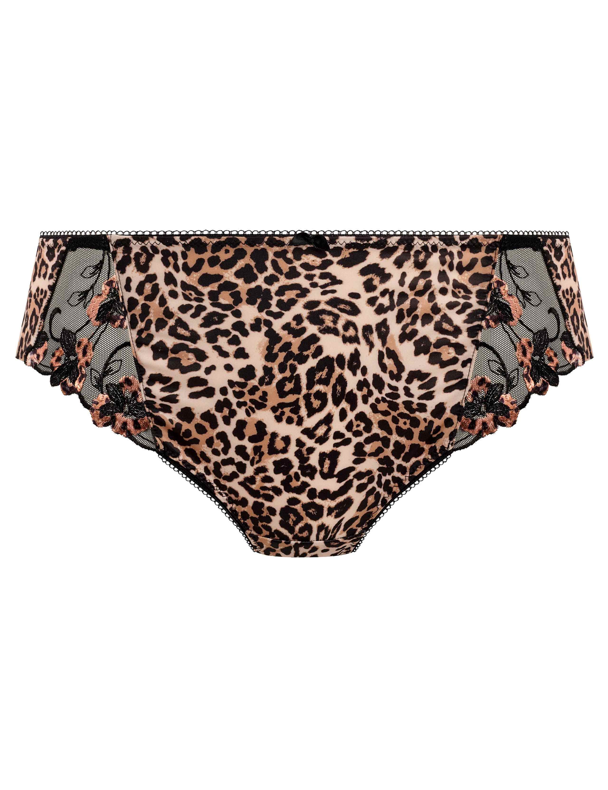 Talia Leopard Print Briefs 2 of 6