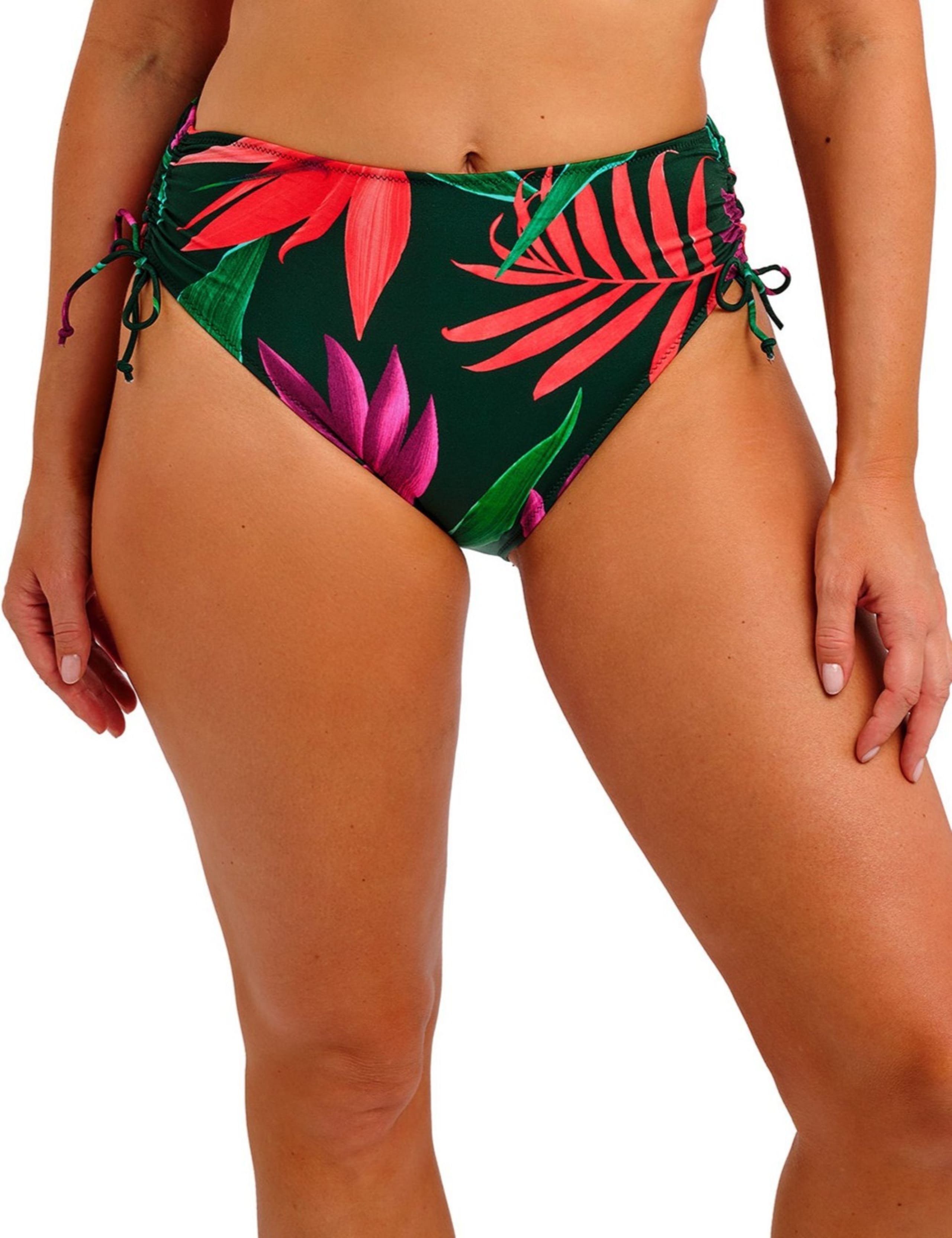 Pichola Floral High Waisted Bikini Bottoms 4 of 6