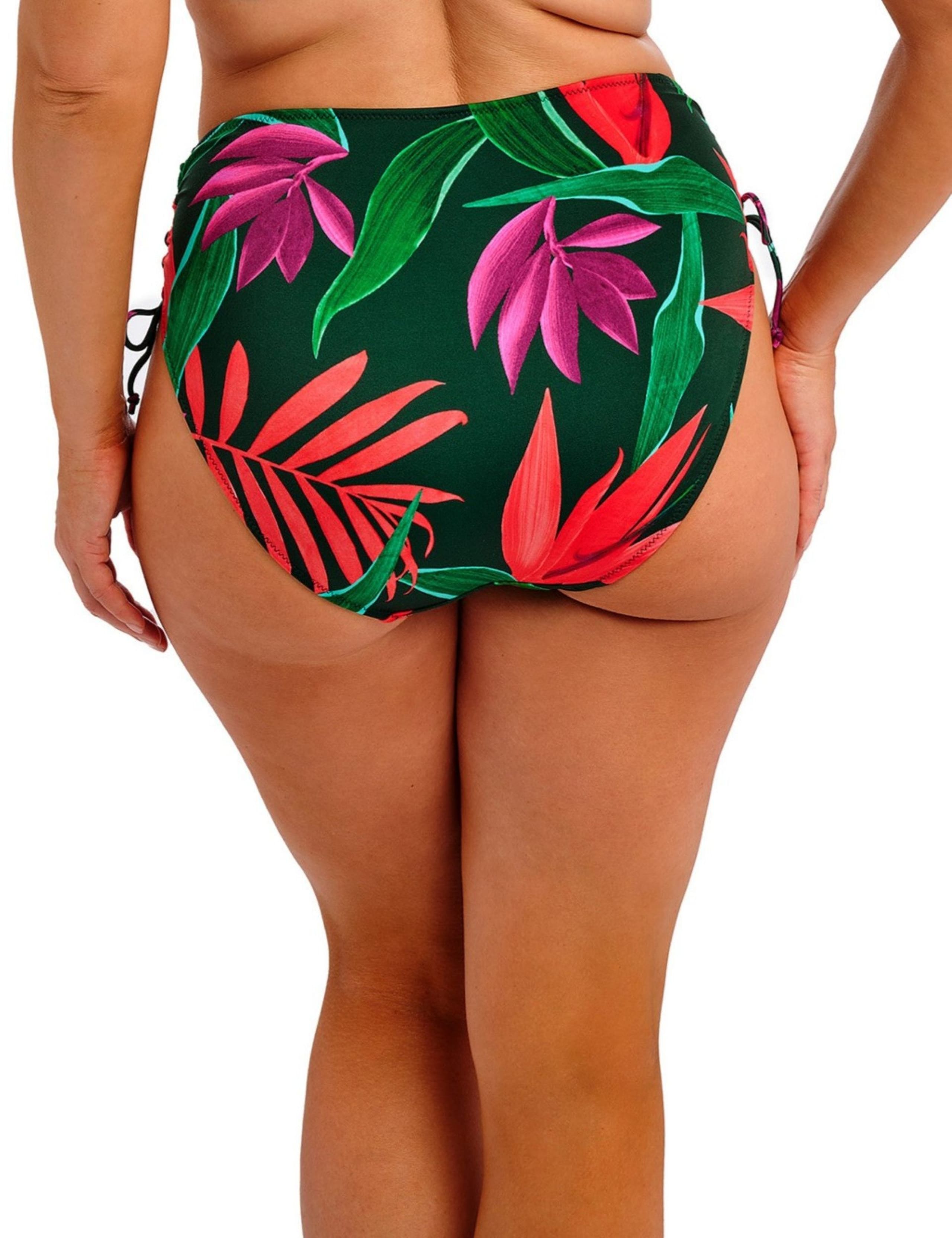 Pichola Floral High Waisted Bikini Bottoms 6 of 6