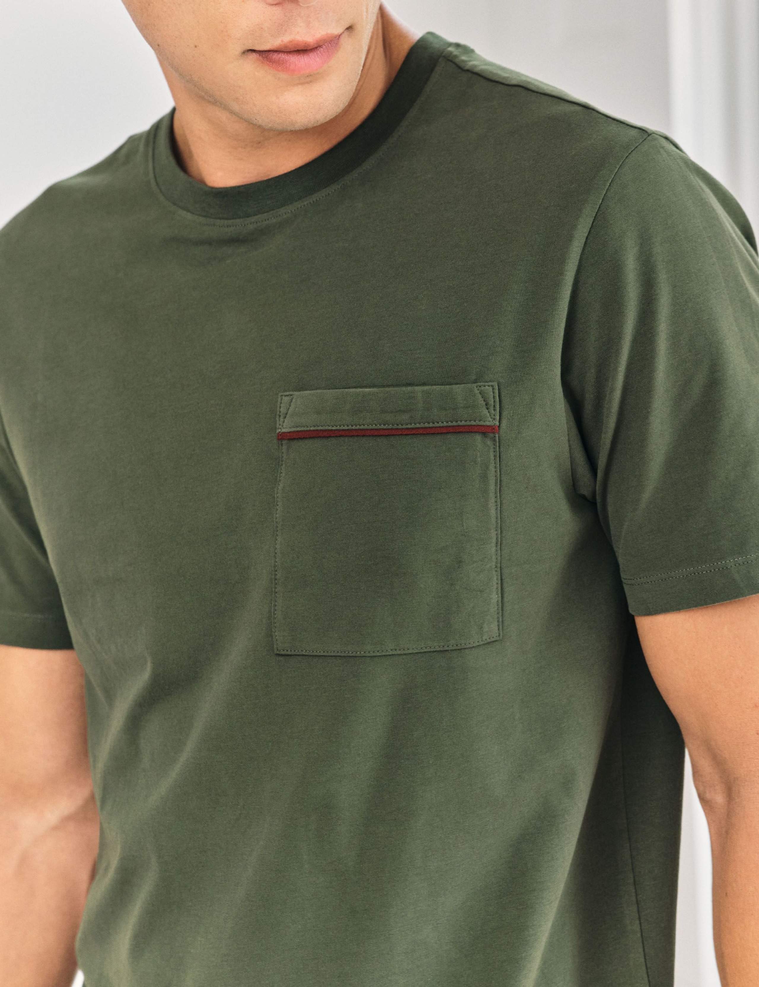 Cotton Rich Striped Pyjama Set 3 of 5