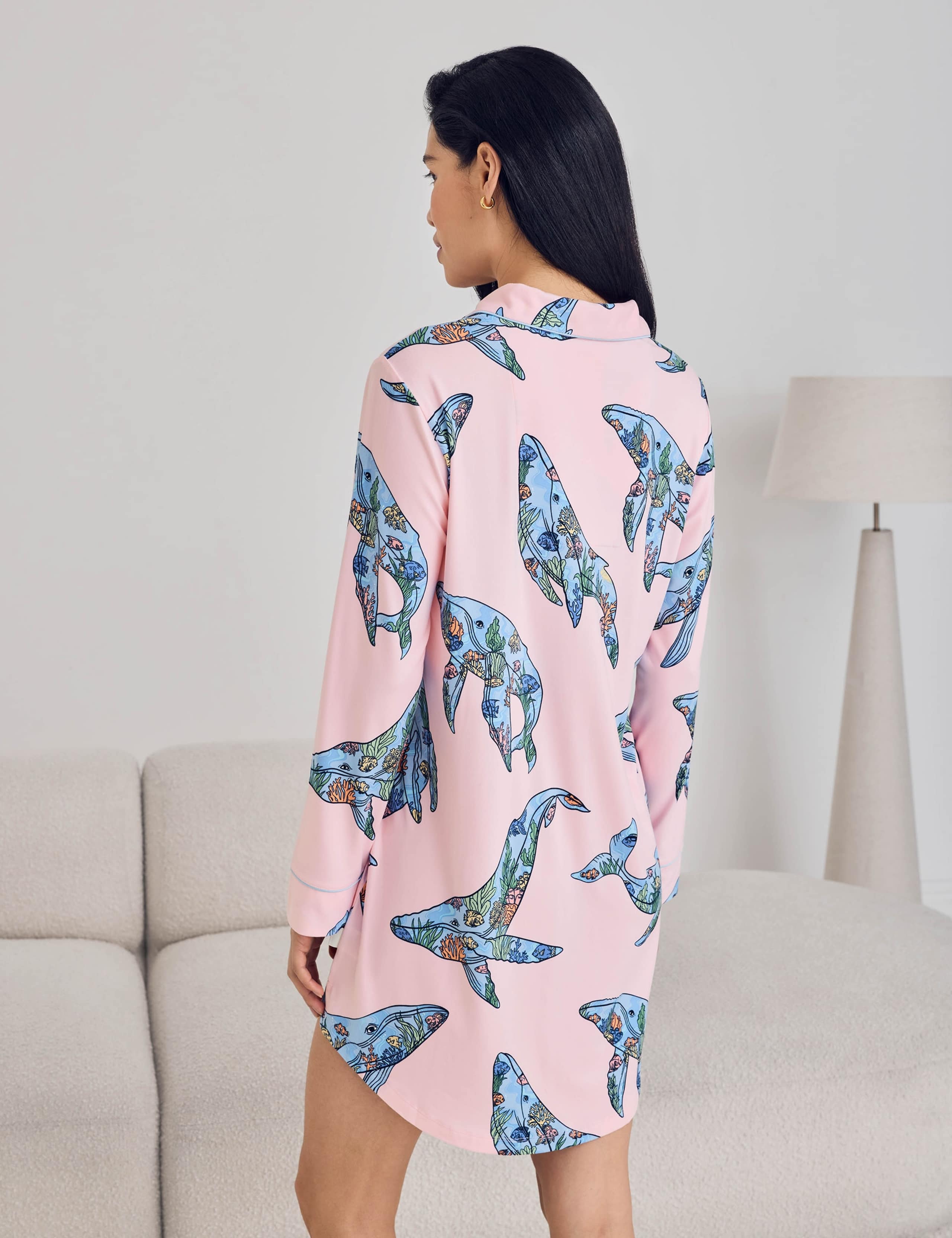 Whale Print Nightshirt 2 of 6