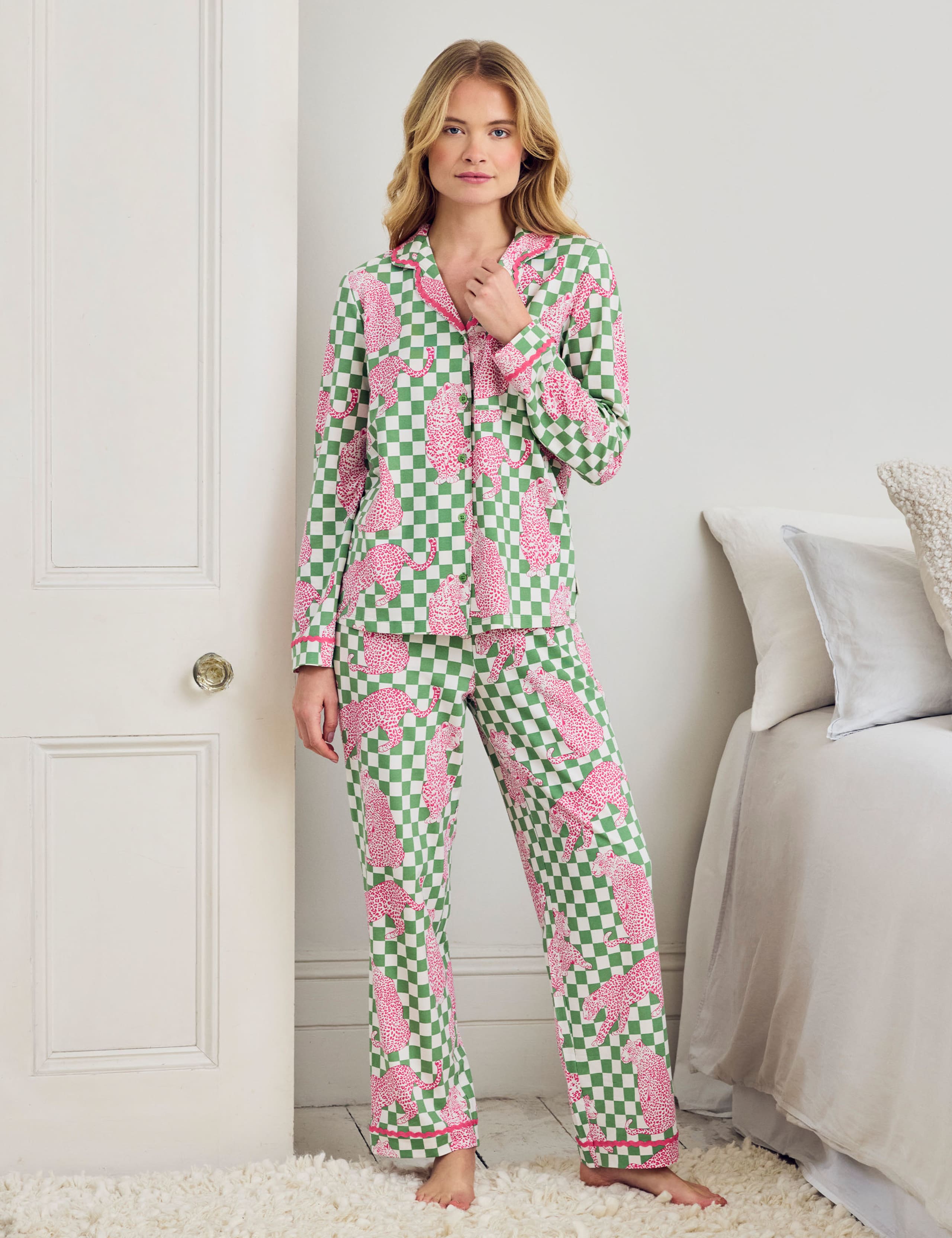 Cotton Rich Print Pyjama Set 2 of 6