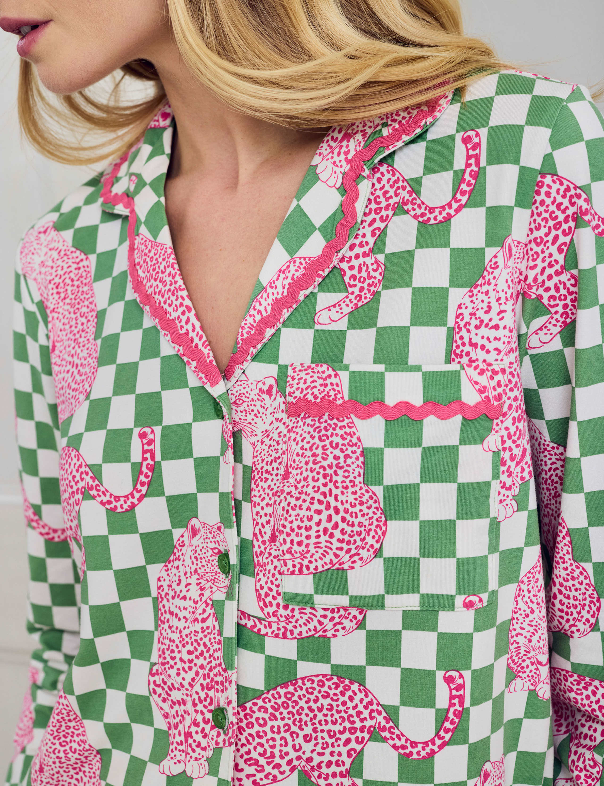 Cotton Rich Print Pyjama Set 6 of 6