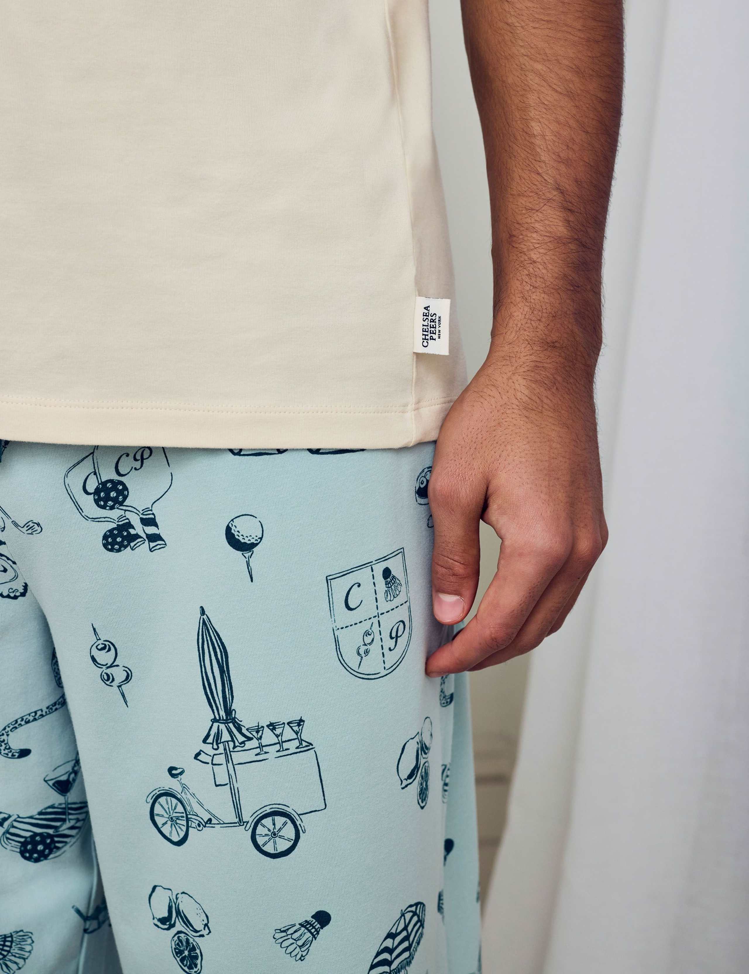 Cotton Rich Printed Pyjama Set 5 of 5