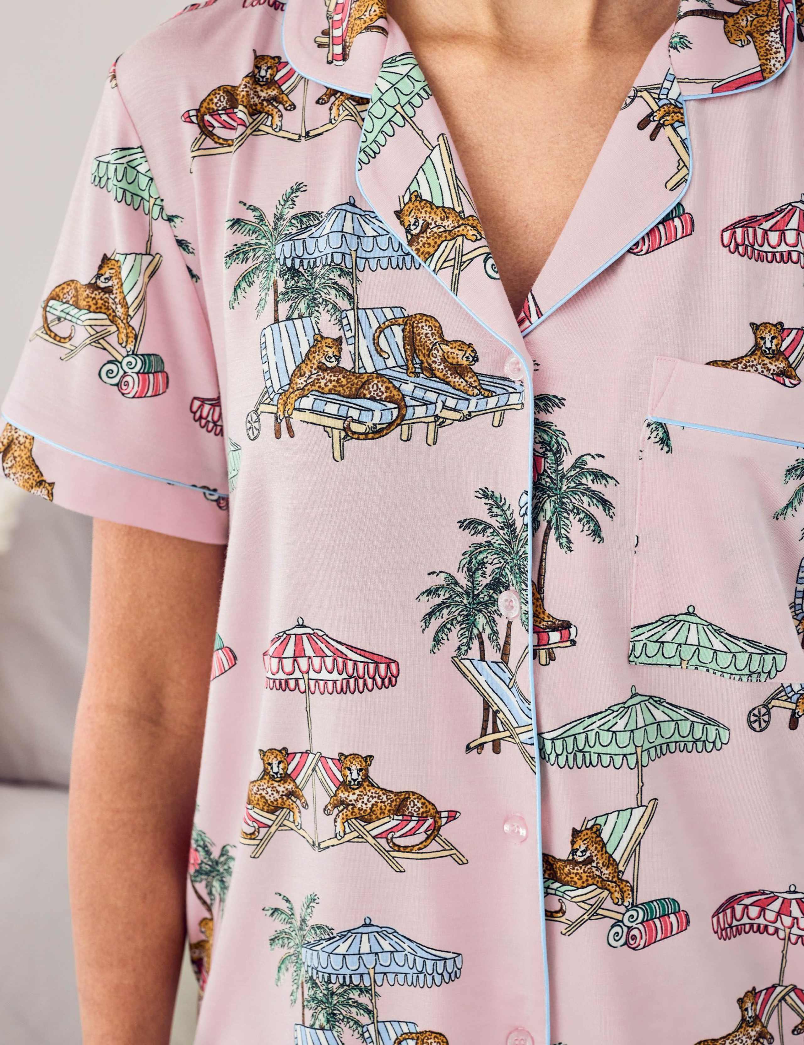 Modal Rich Printed Revere Shortie Set 3 of 5